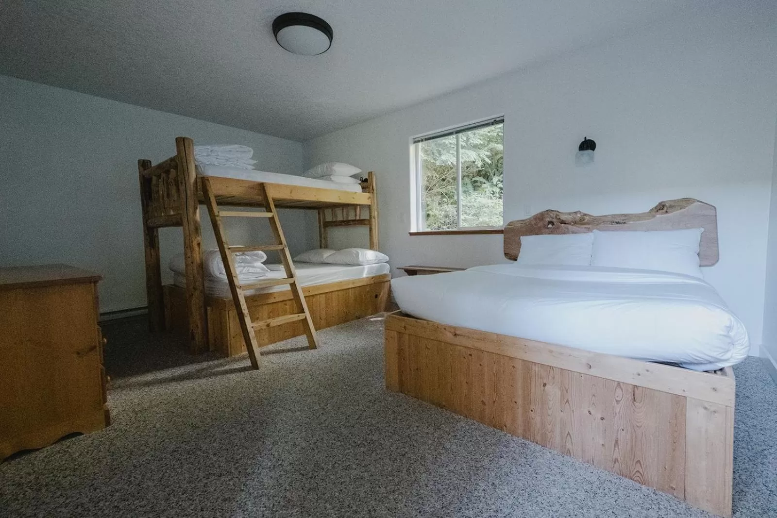 Bed in Wild Coast Wilderness Resort