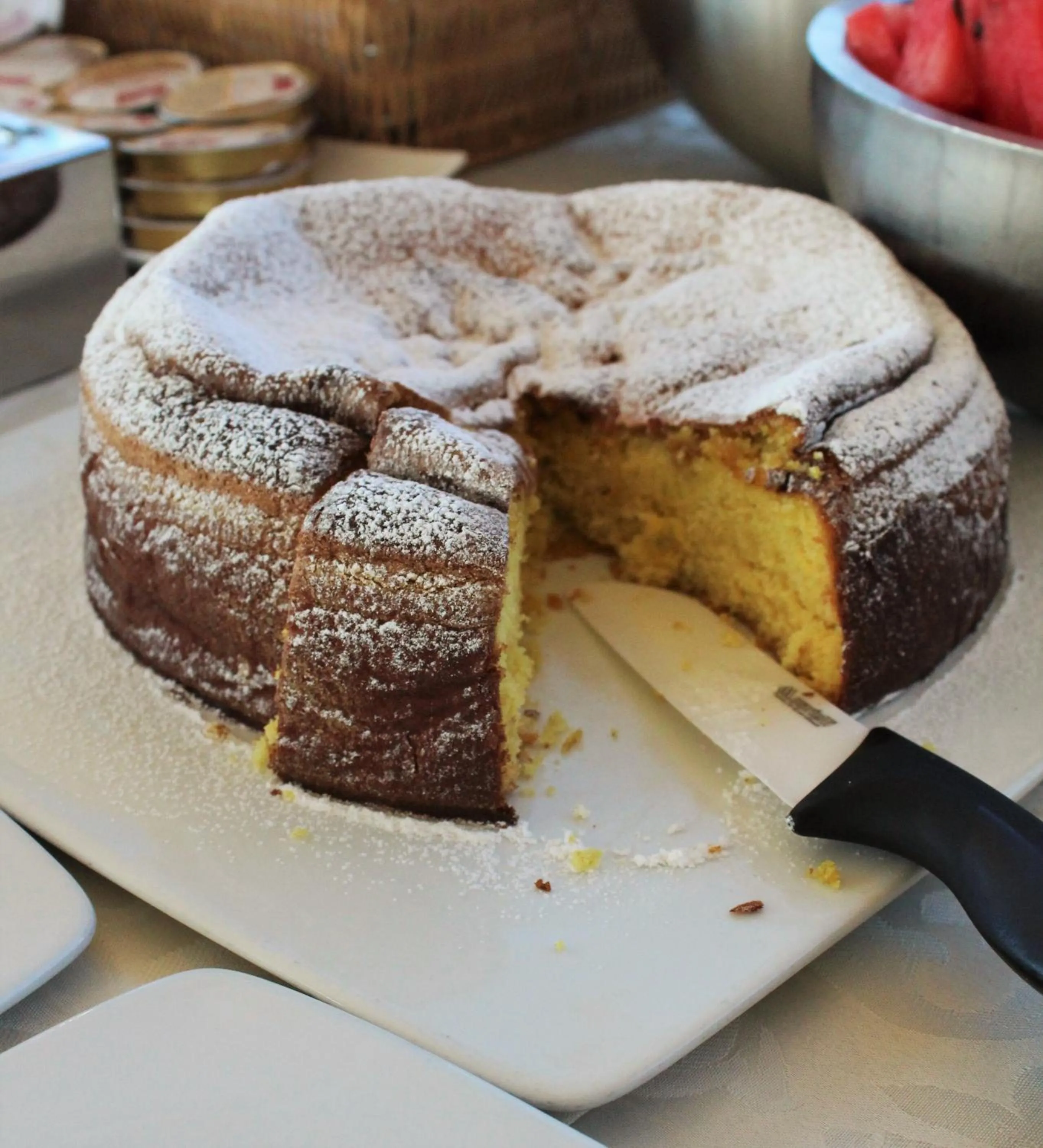 Food close-up in Hotel Mirage