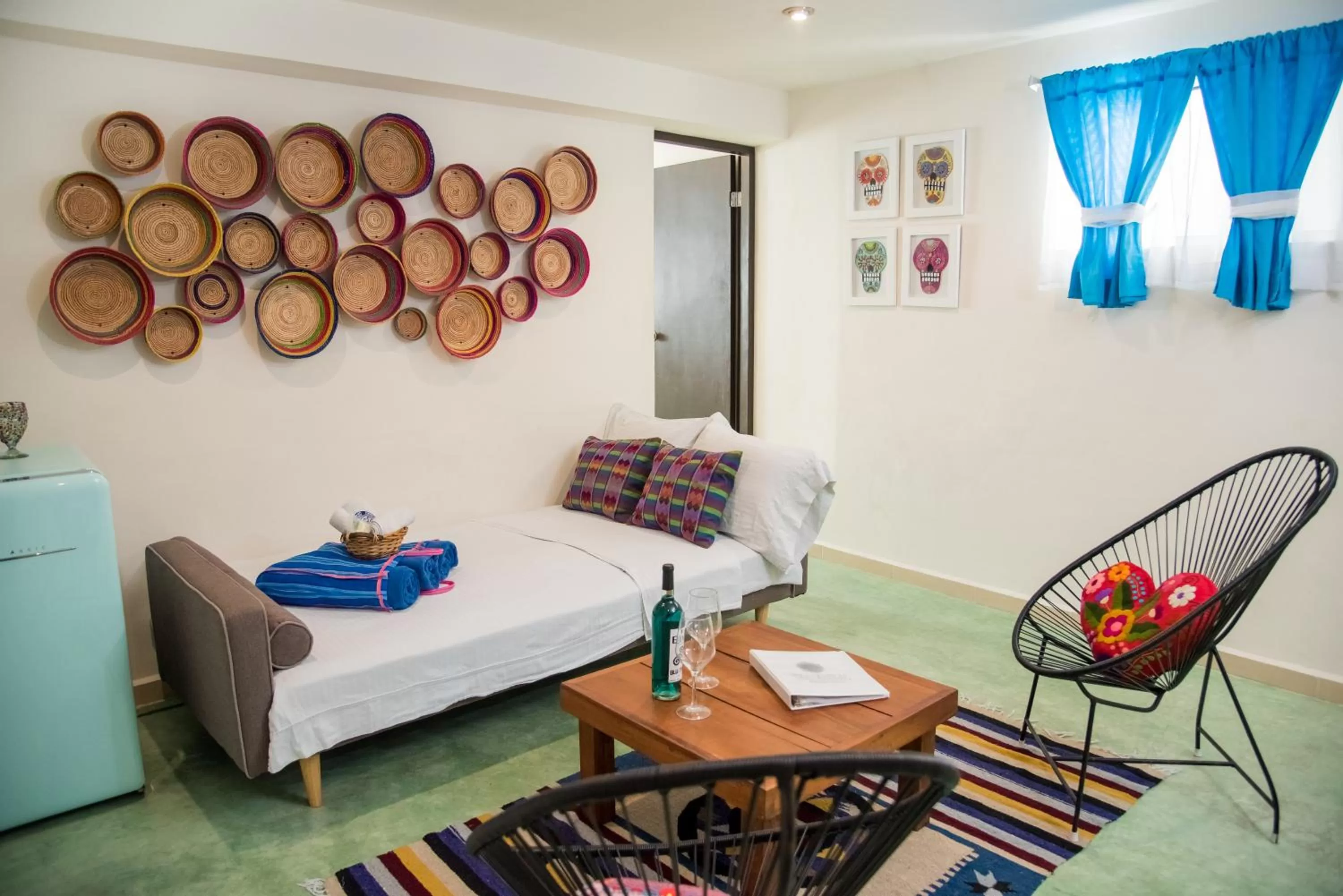 Bed in Hidalgo Boutique Rooms