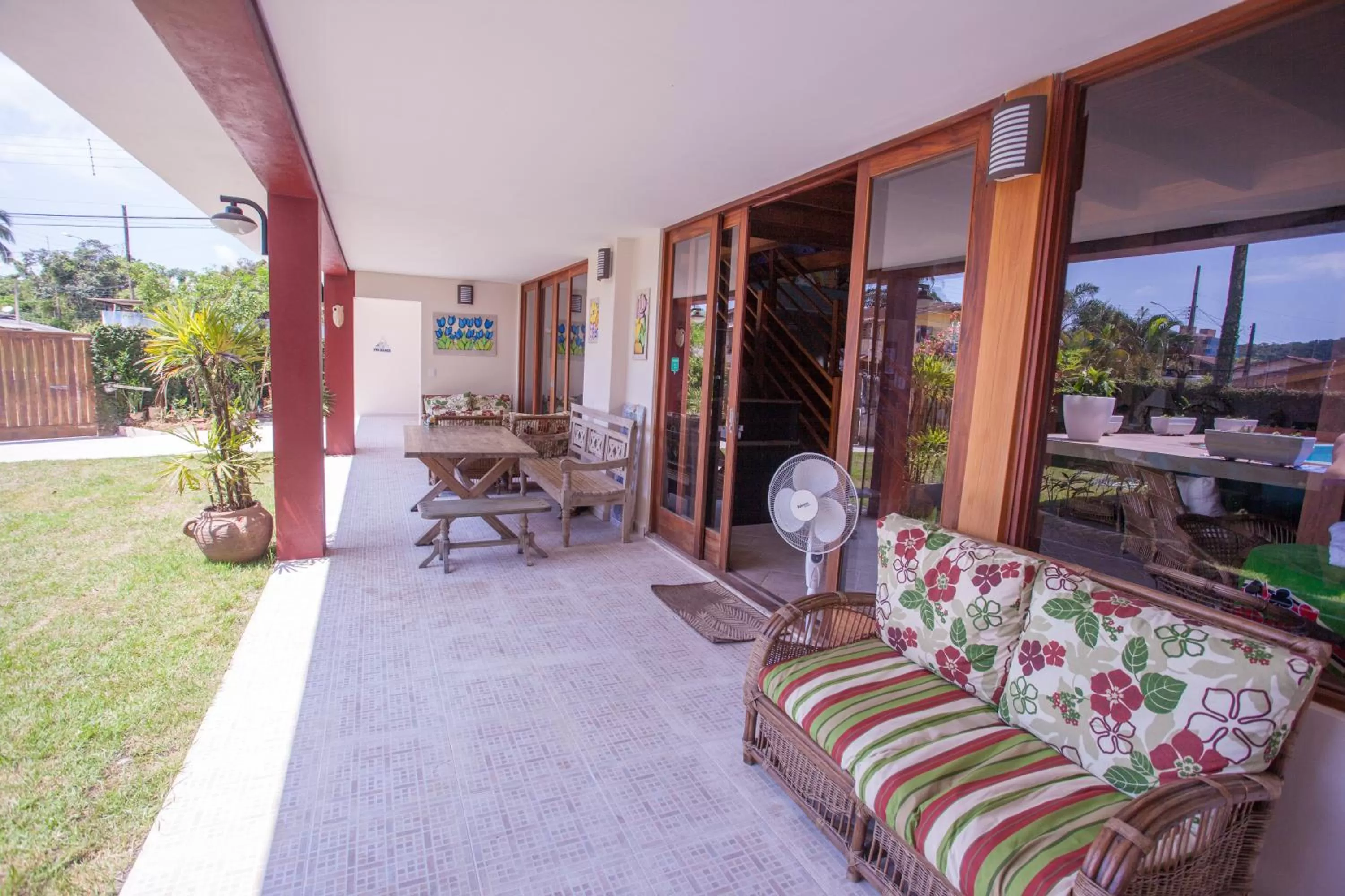 Patio in Ubatuba Ecologic Pousada