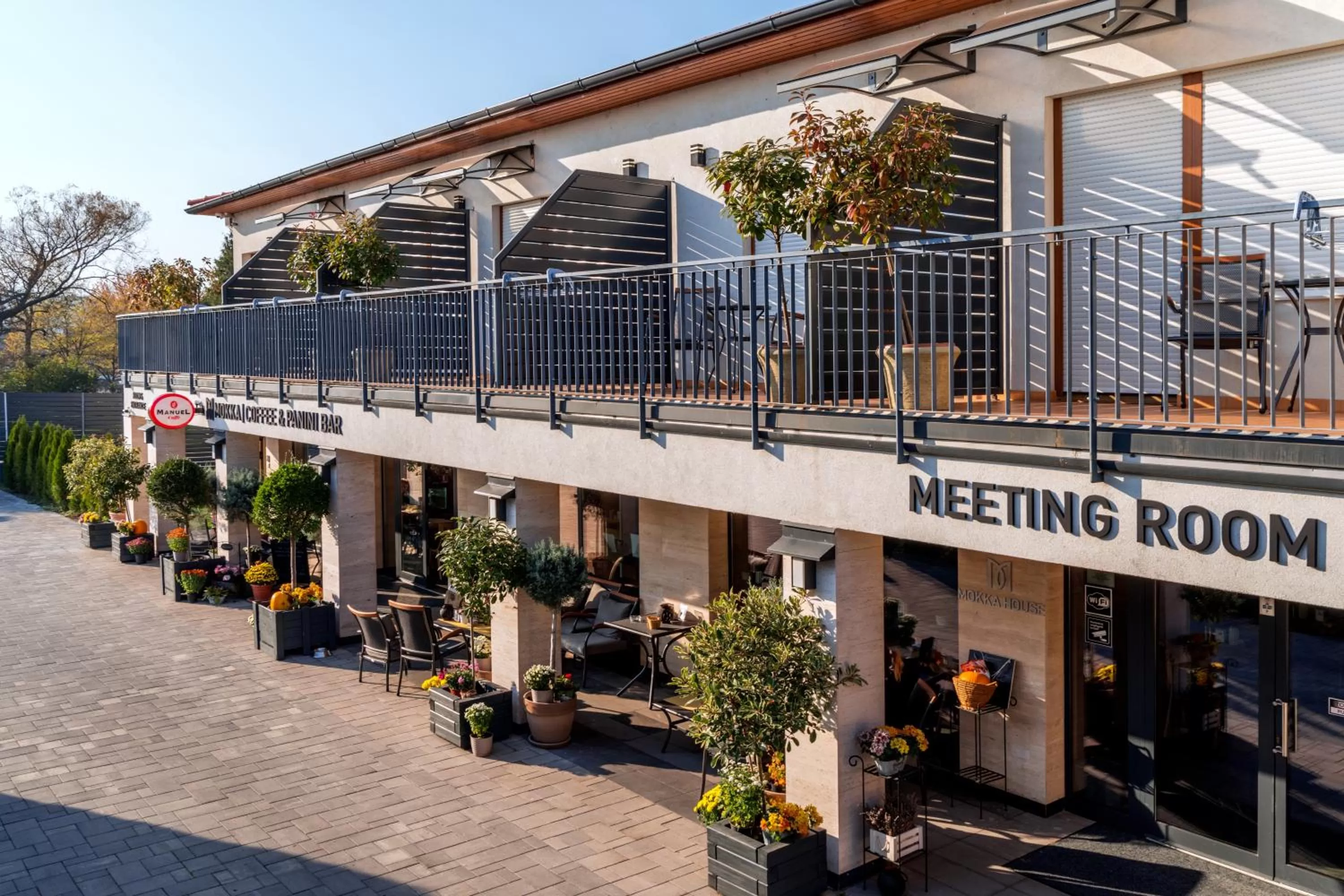 Property building in Mokka House Panzió