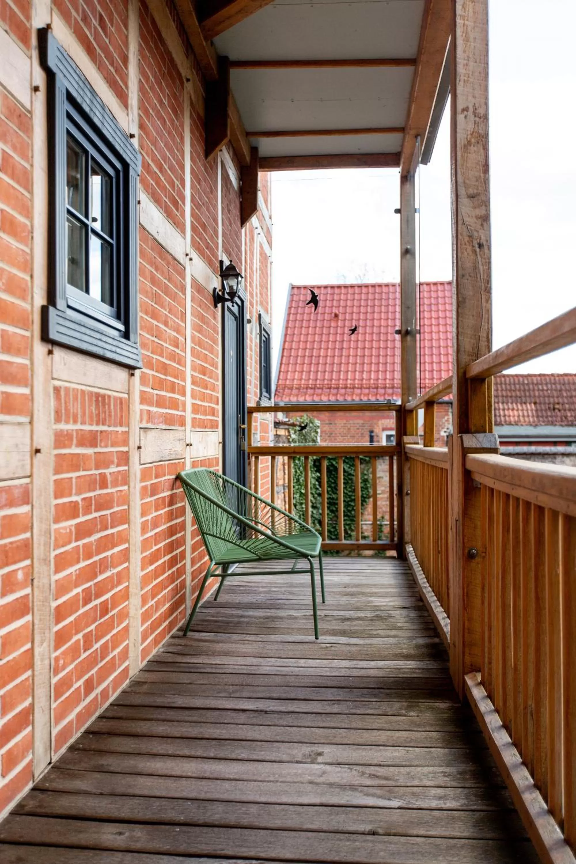 Property building, Balcony/Terrace in Hotel Haus Sajons