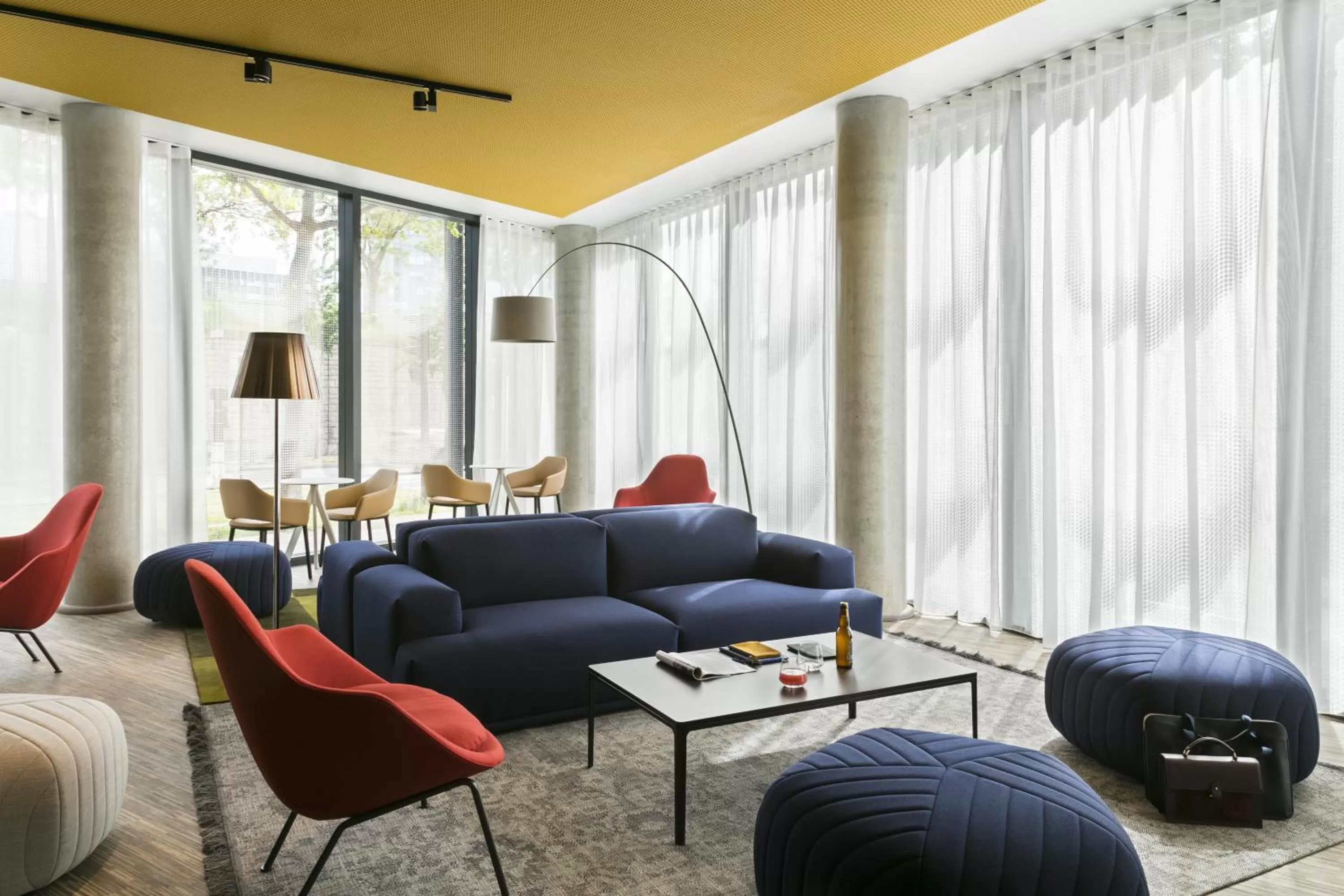 Seating area in OKKO Hotels Paris Porte De Versailles
