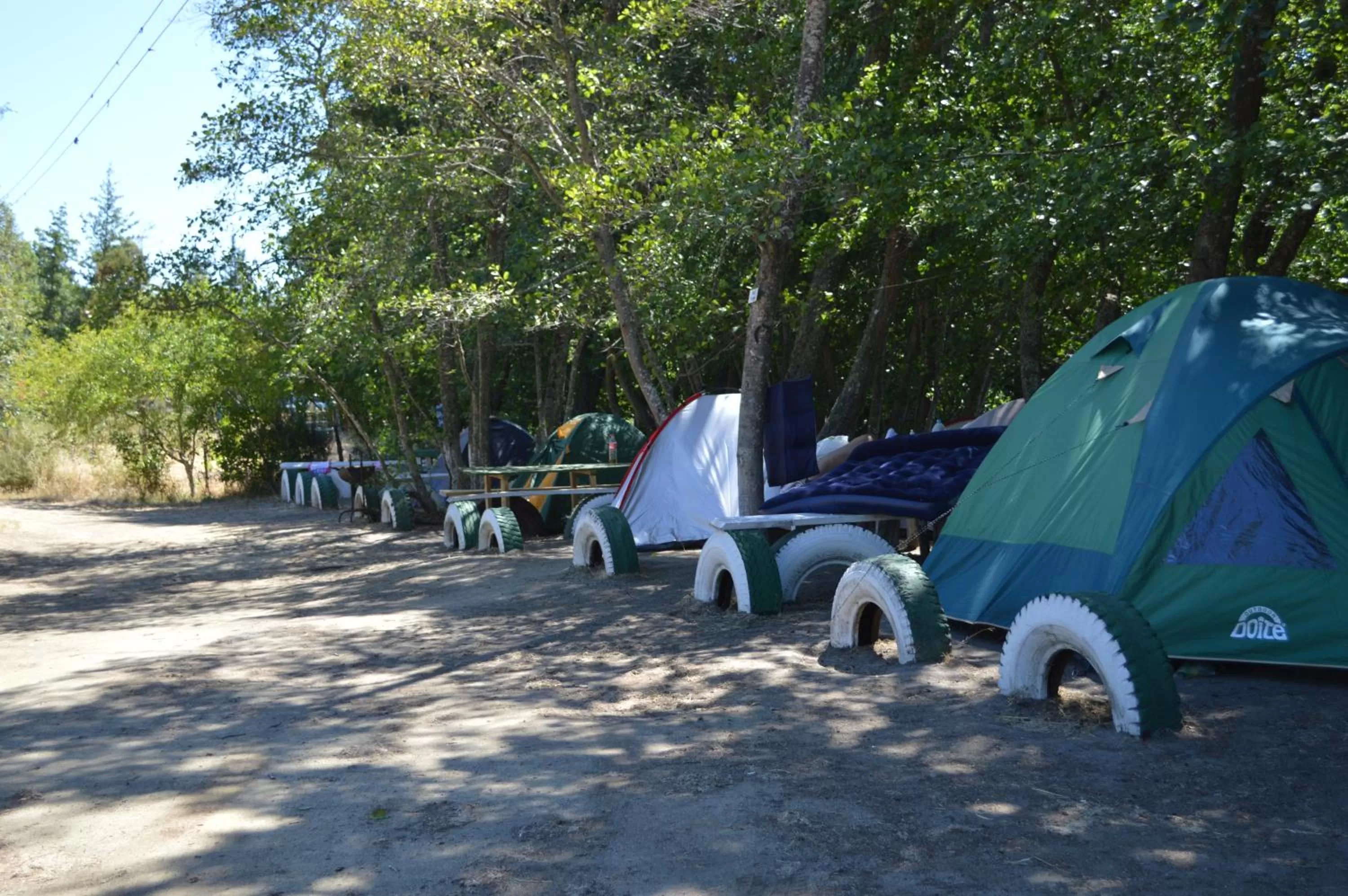 Property building in Coyunche Cabañas y Camping Laja & San Rosendo