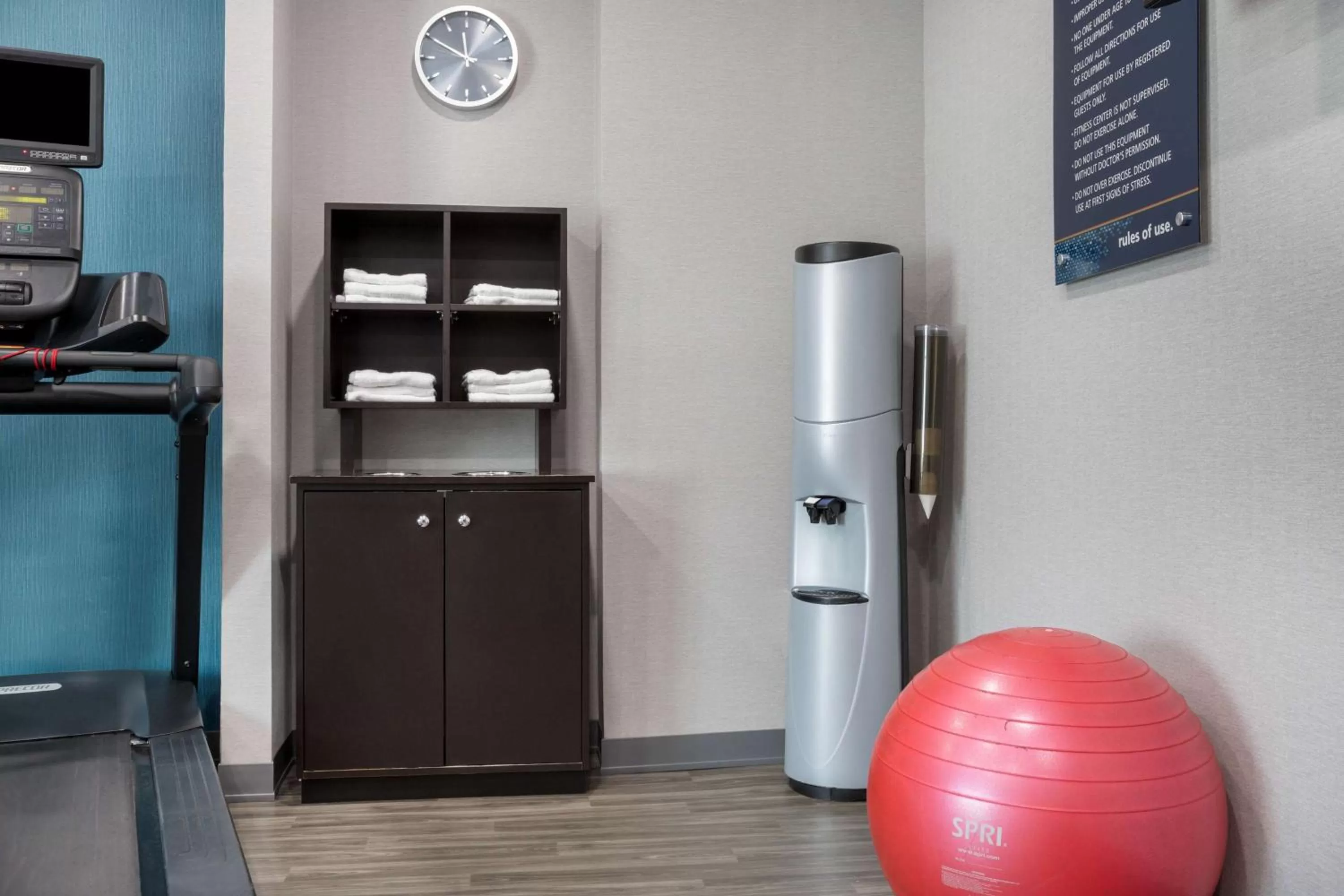 Fitness centre/facilities in Hampton Inn Princeton