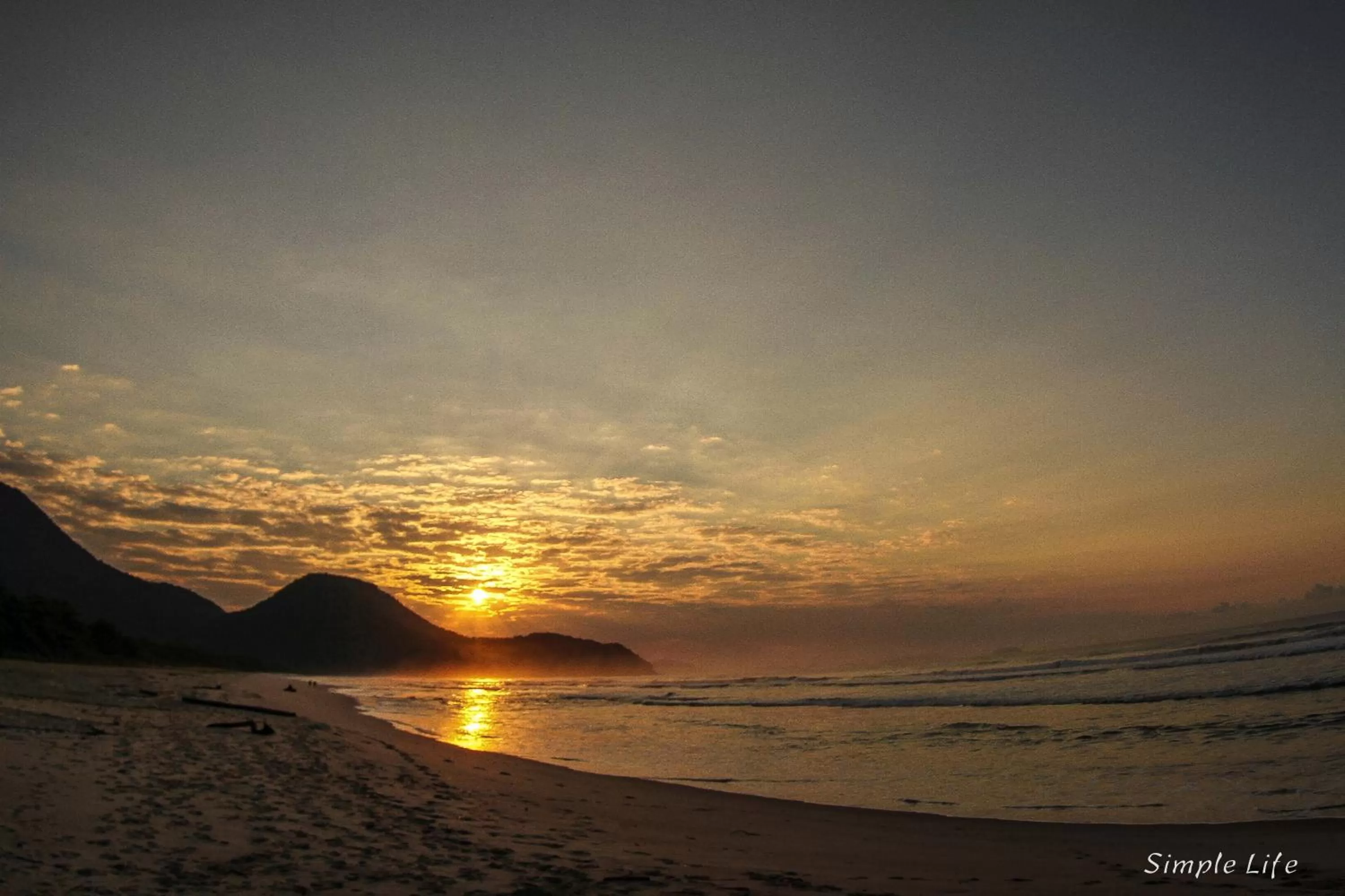 Sea view in Sitio Simple Life