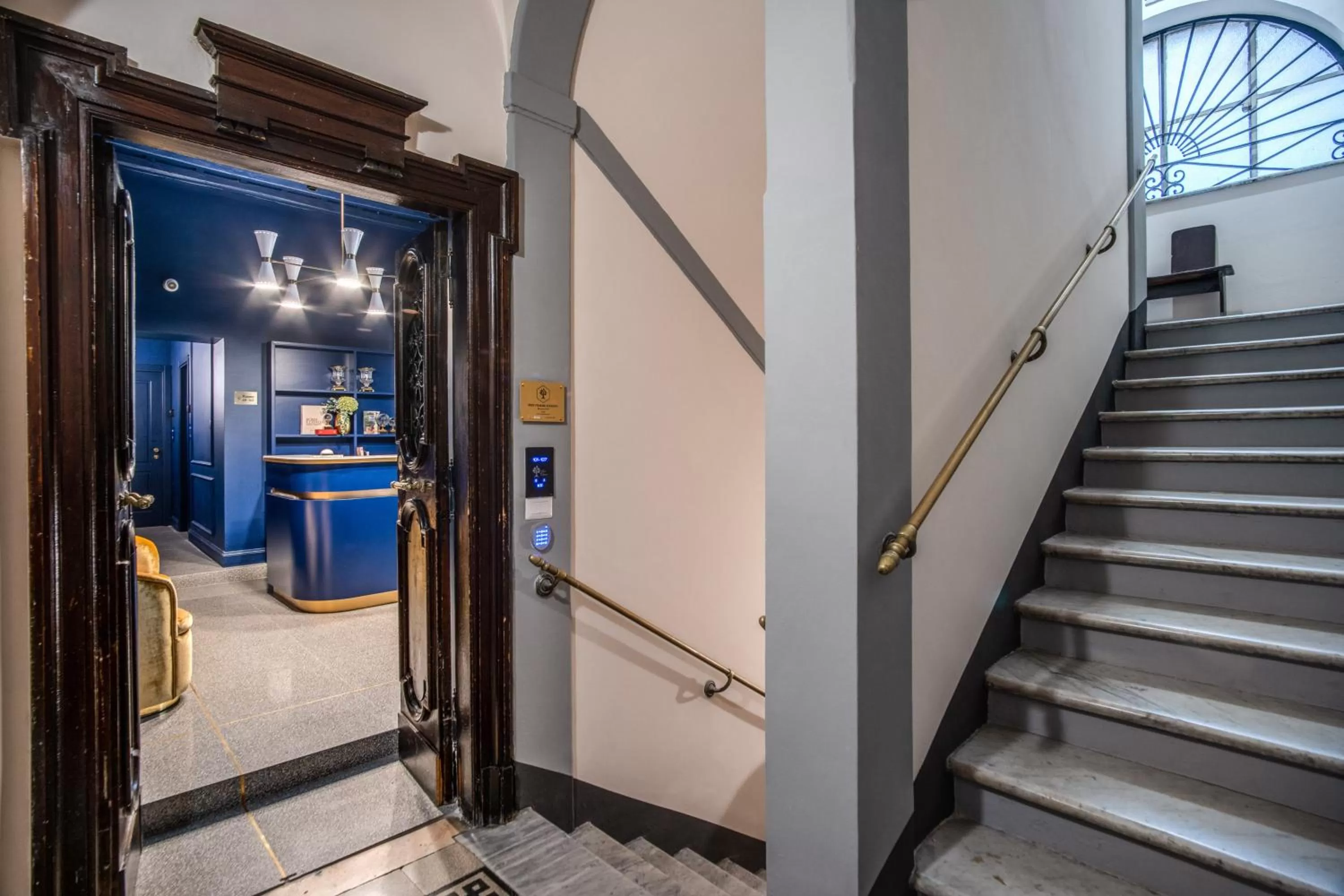 Lobby or reception in Tree Charme Augusto Boutique Hotel