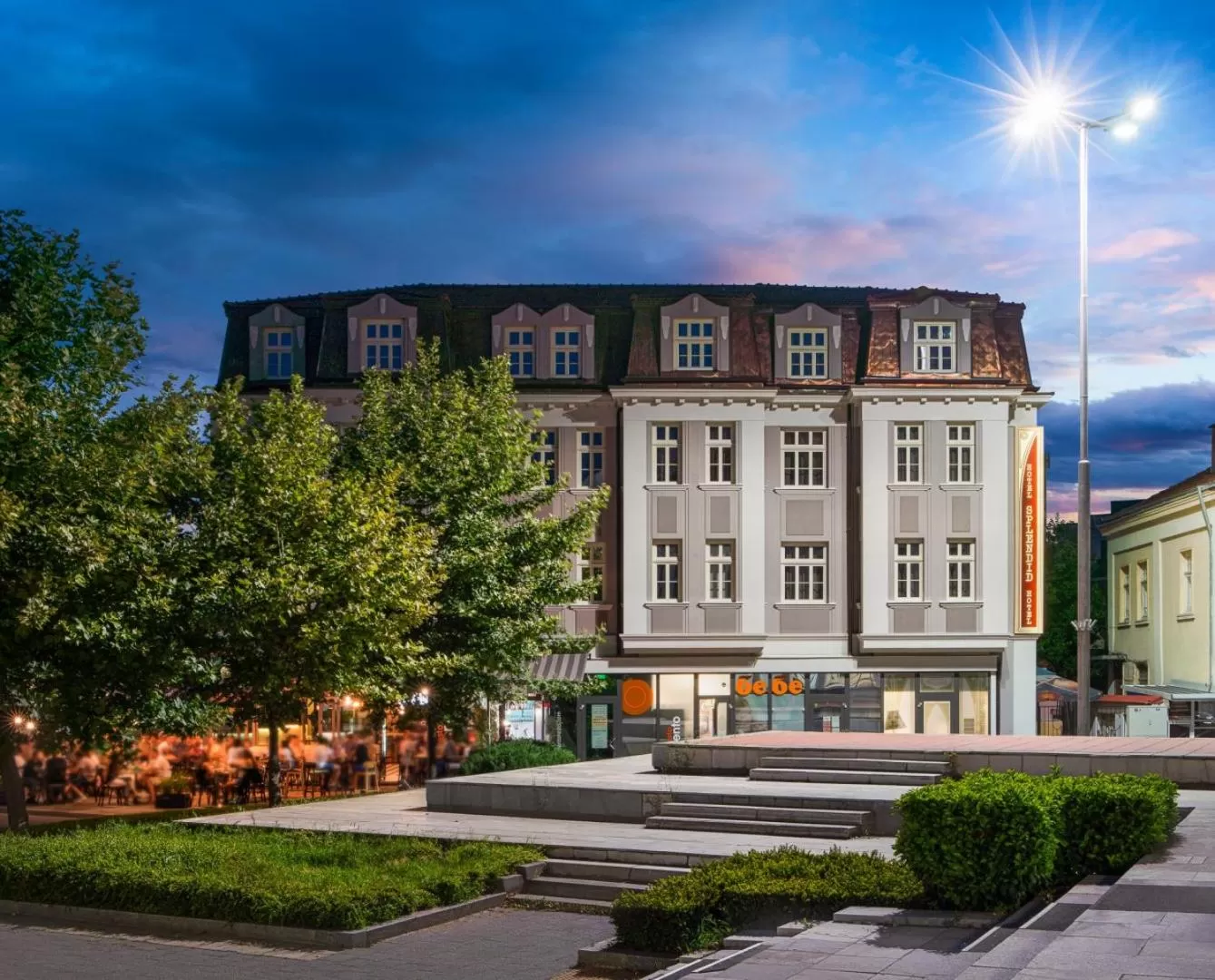 Property building in Hotel Splendid