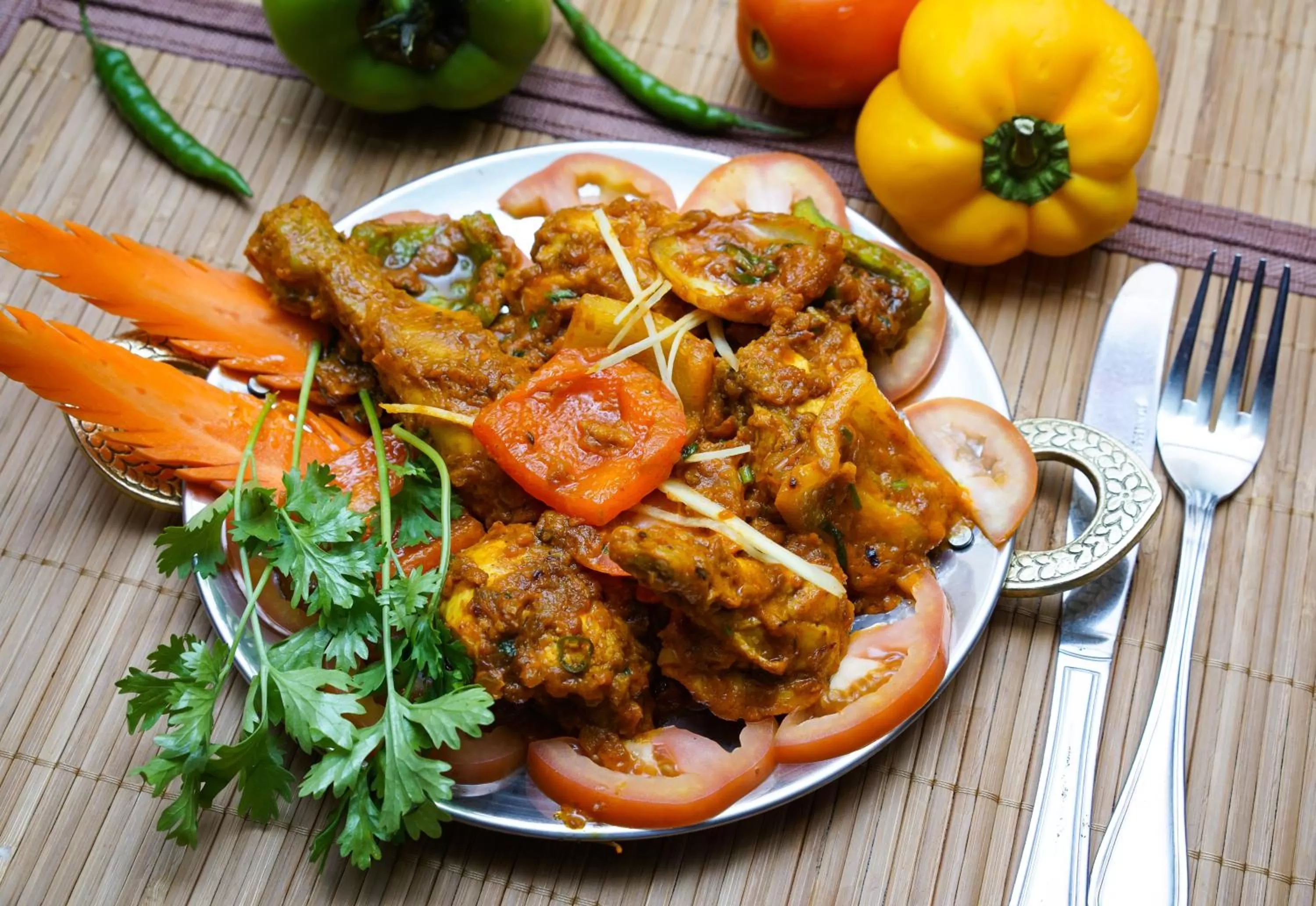 Lunch in Saffron Hotel