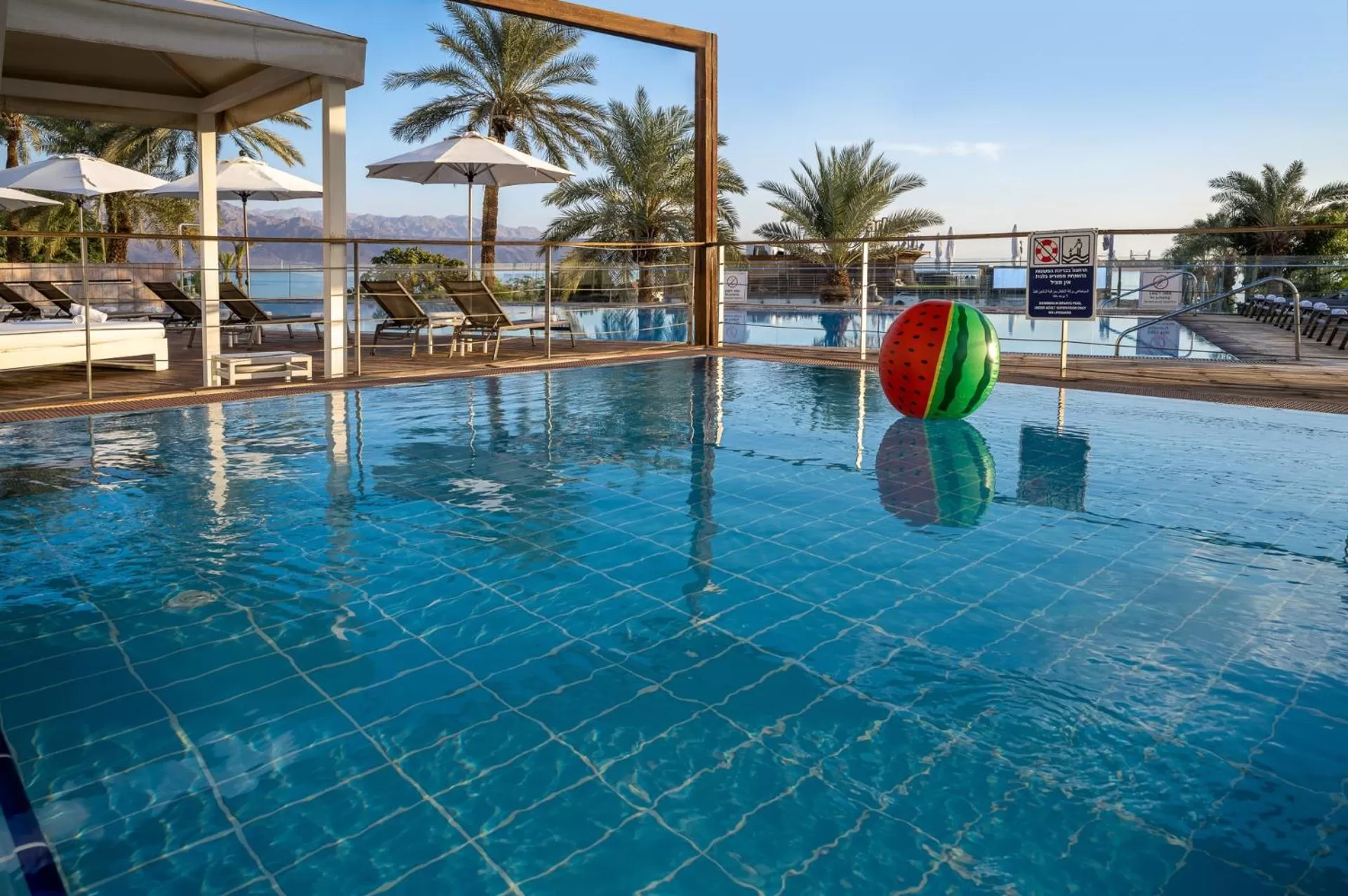 Swimming pool in Astral Maris Hotel