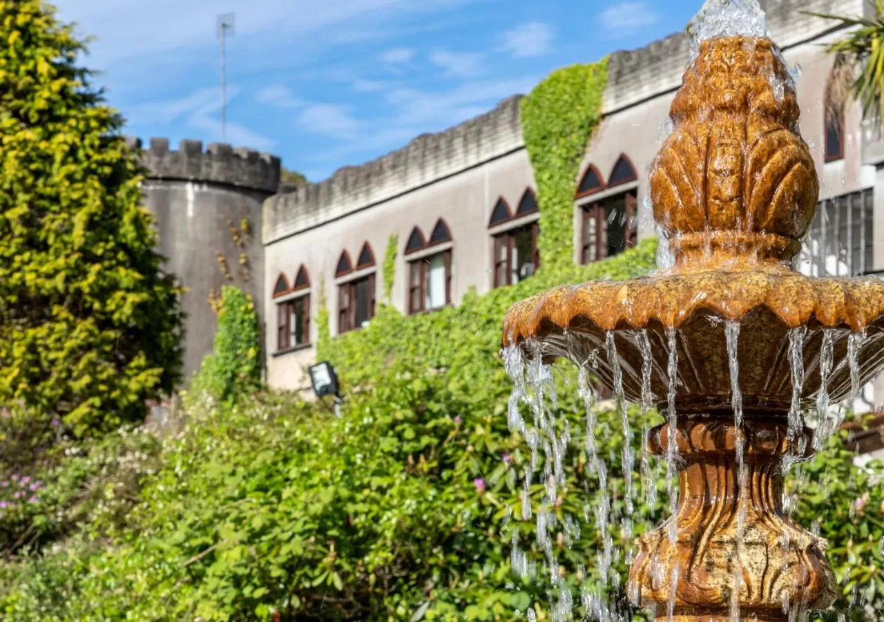 Garden in Abbeyglen Castle Hotel