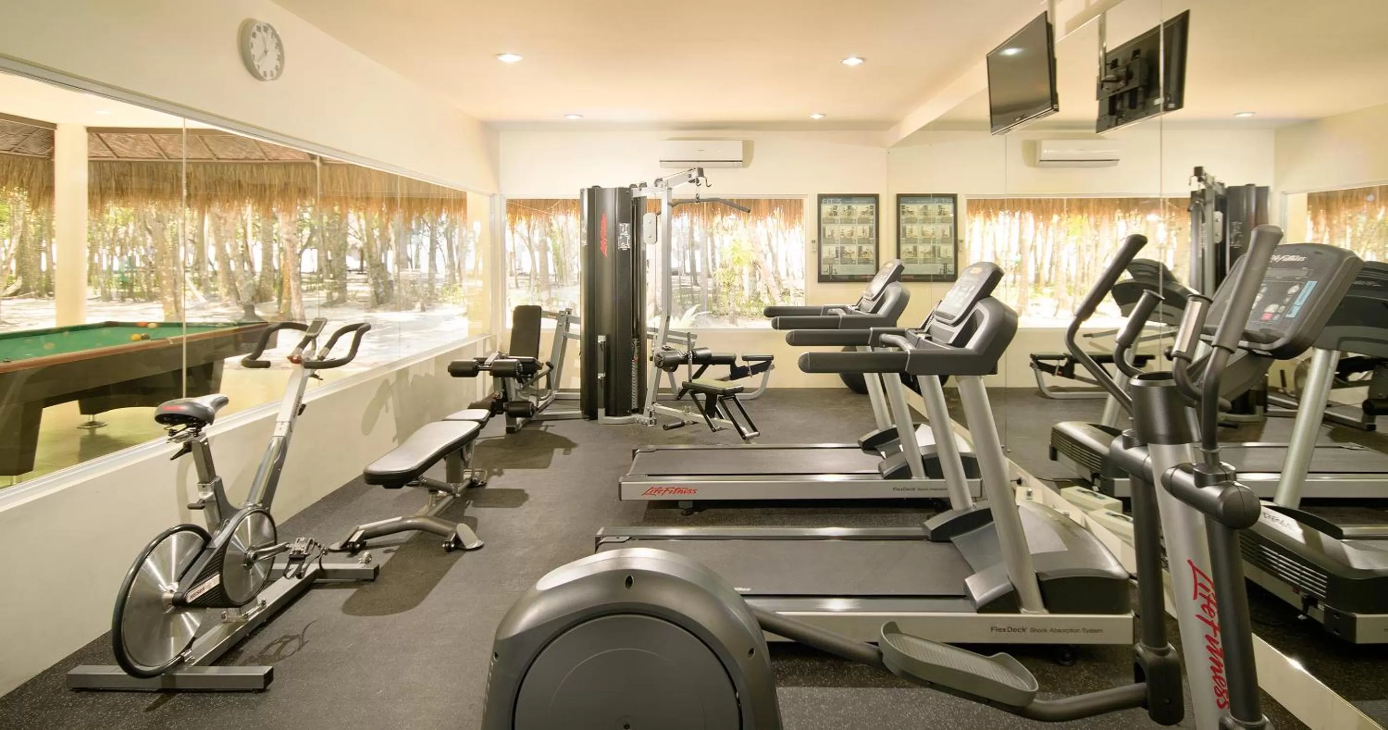 Fitness centre/facilities in Oceanica Resort Panglao, Bohol
