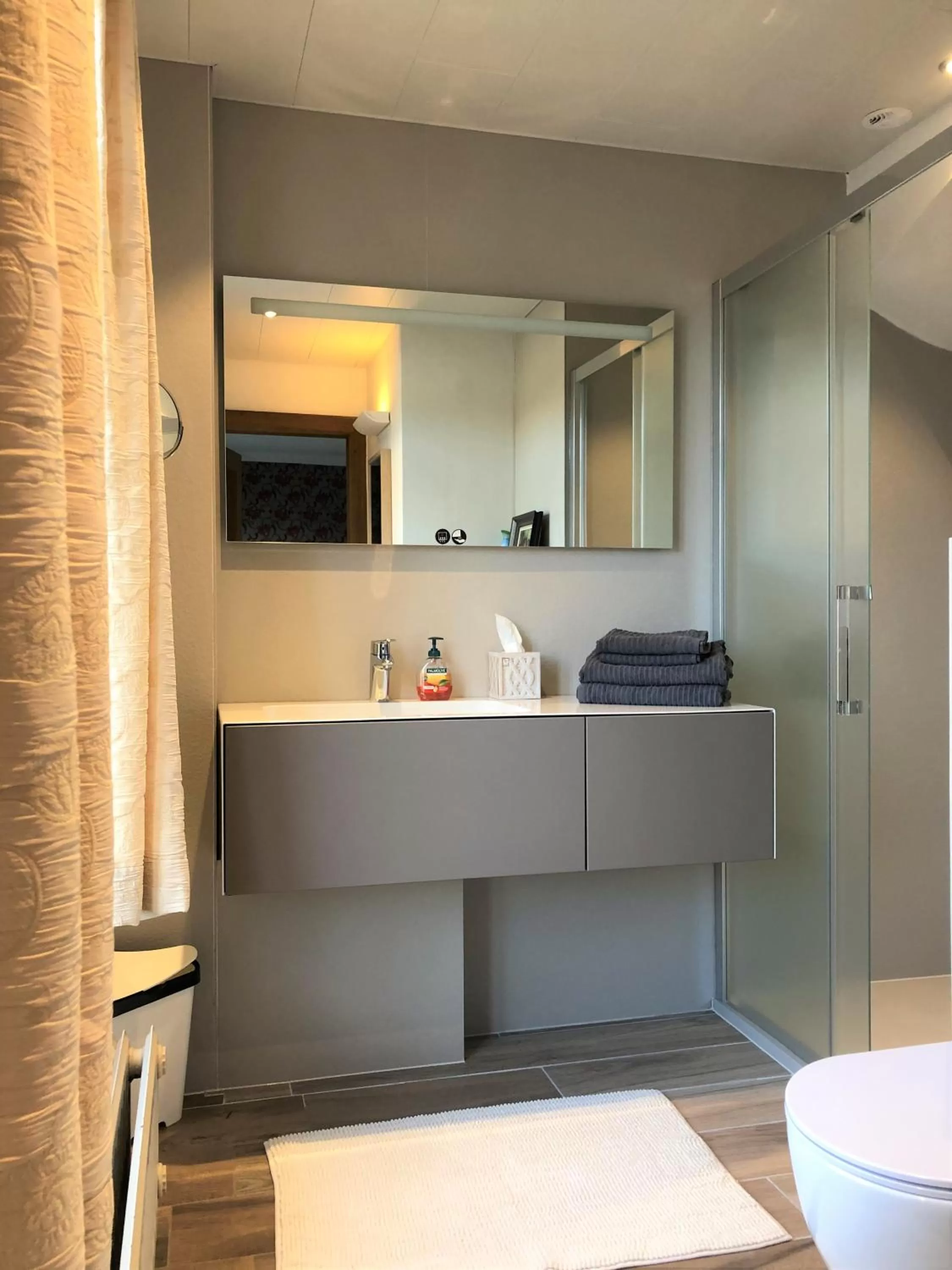 Shower, Bathroom in B&B Coupure