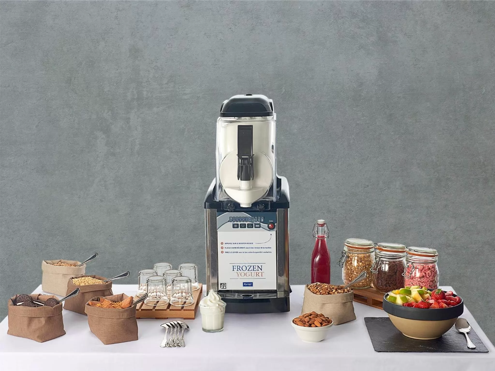 Buffet breakfast in Kyriad Toulouse Sud - Roques