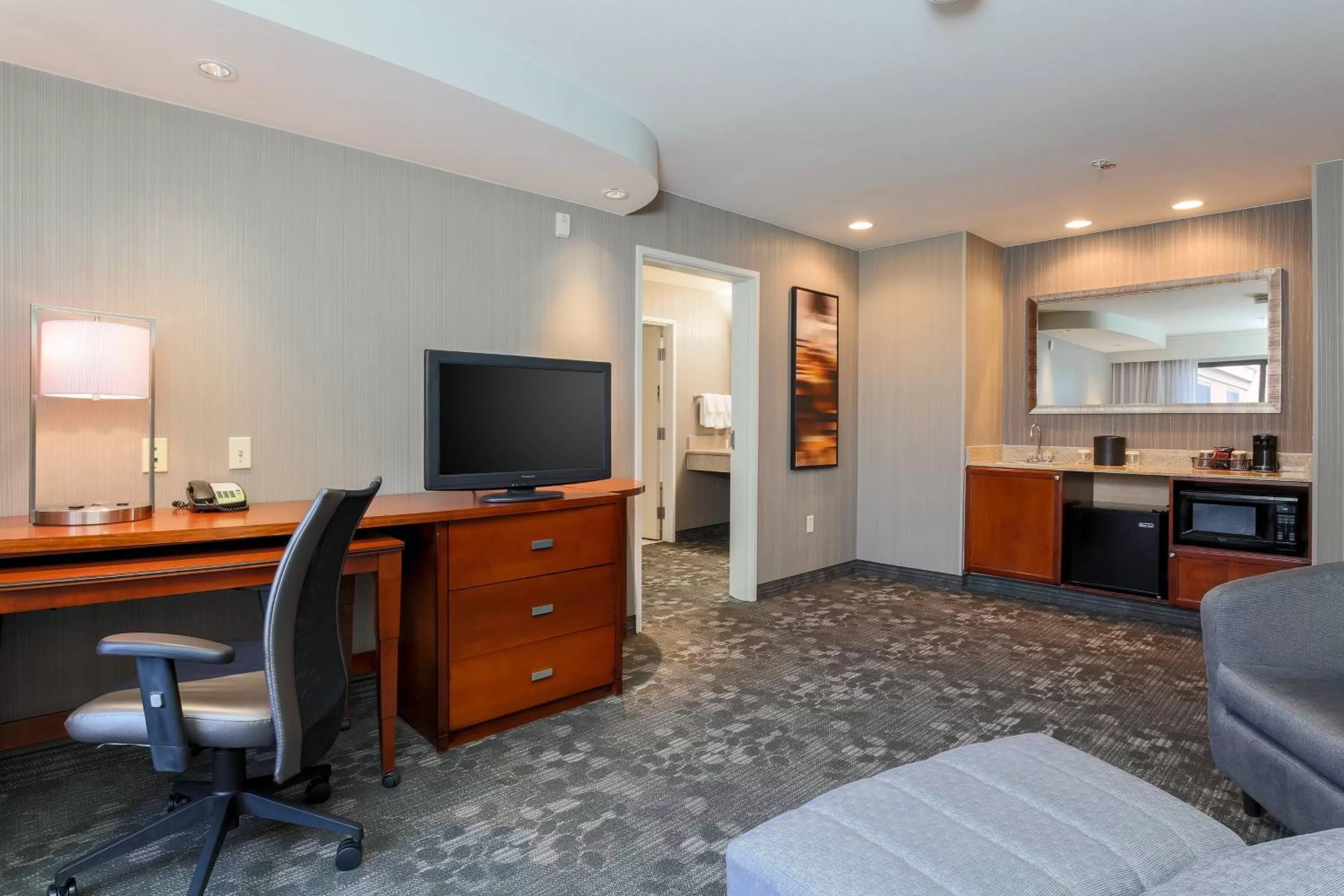 One-Bedroom King Suite with Sofa Bed  in Courtyard By Marriott Las Vegas Stadium Area