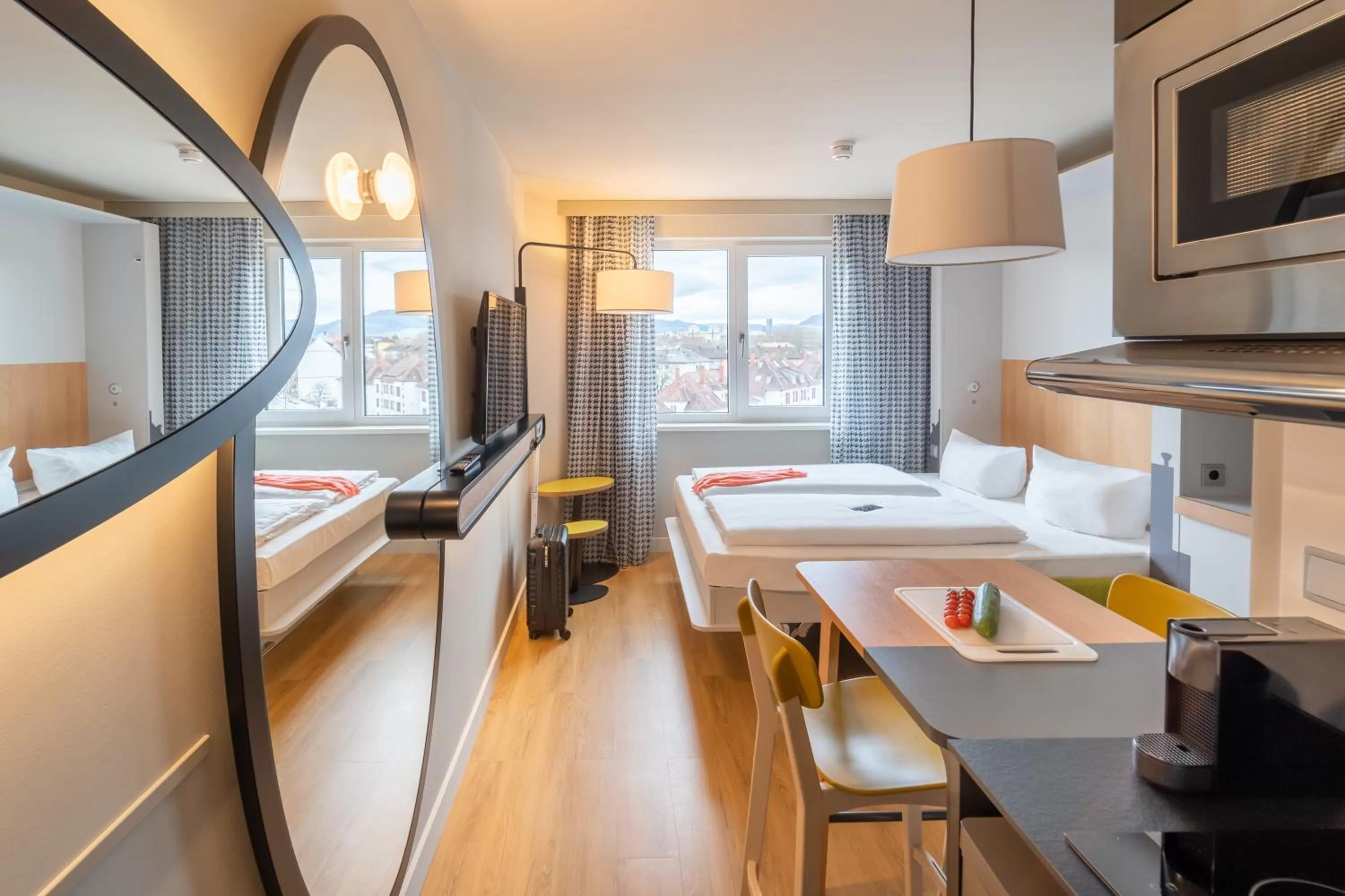 Bedroom, Bed in Aparthotel Adagio Access Freiburg