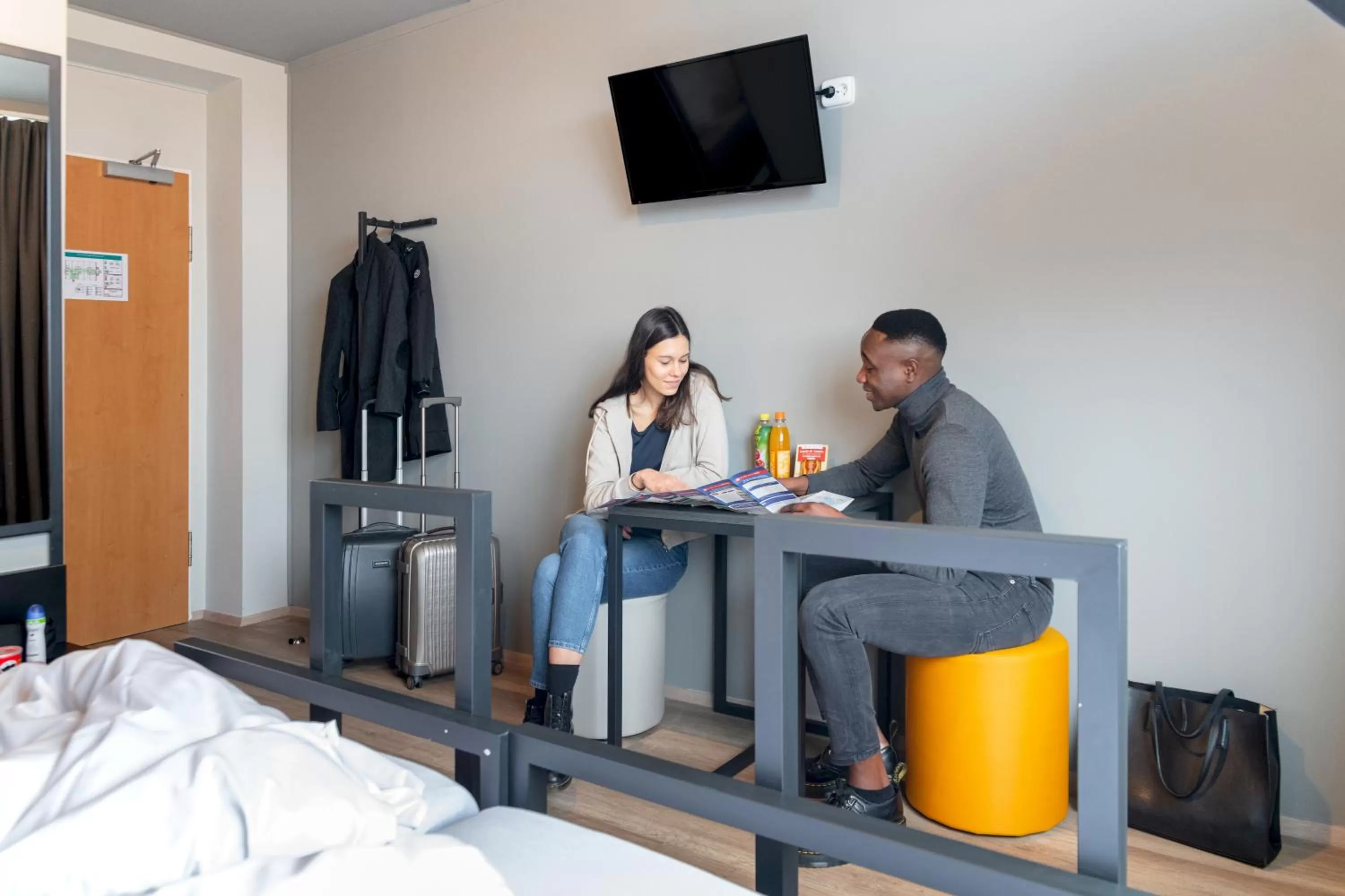 Photo of the whole room, Bed in a&o Hamburg Hammer Kirche