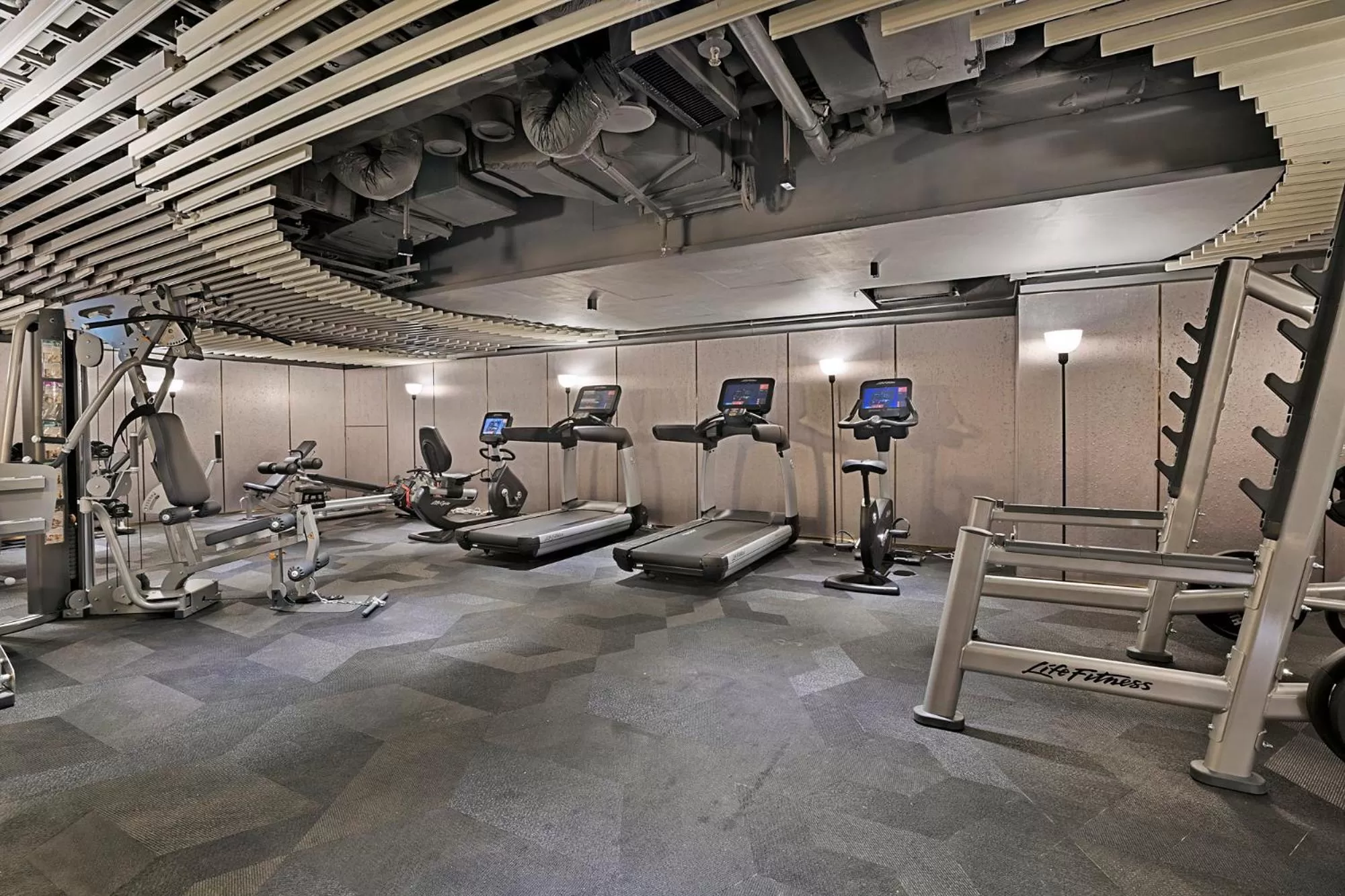 Fitness centre/facilities in Hotel Alexandra