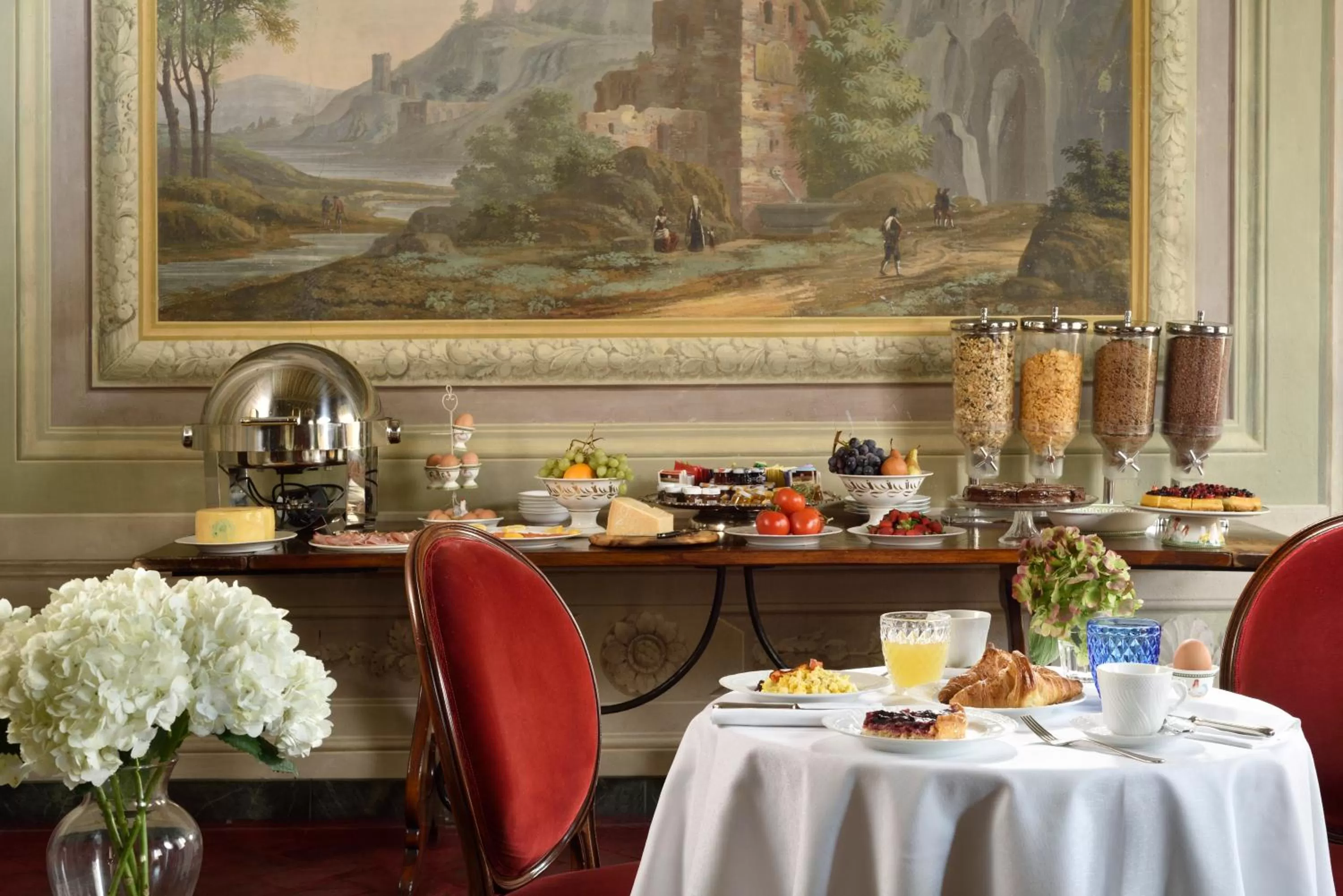 Lounge or bar in Palazzo Niccolini al Duomo Residenza D'Epoca