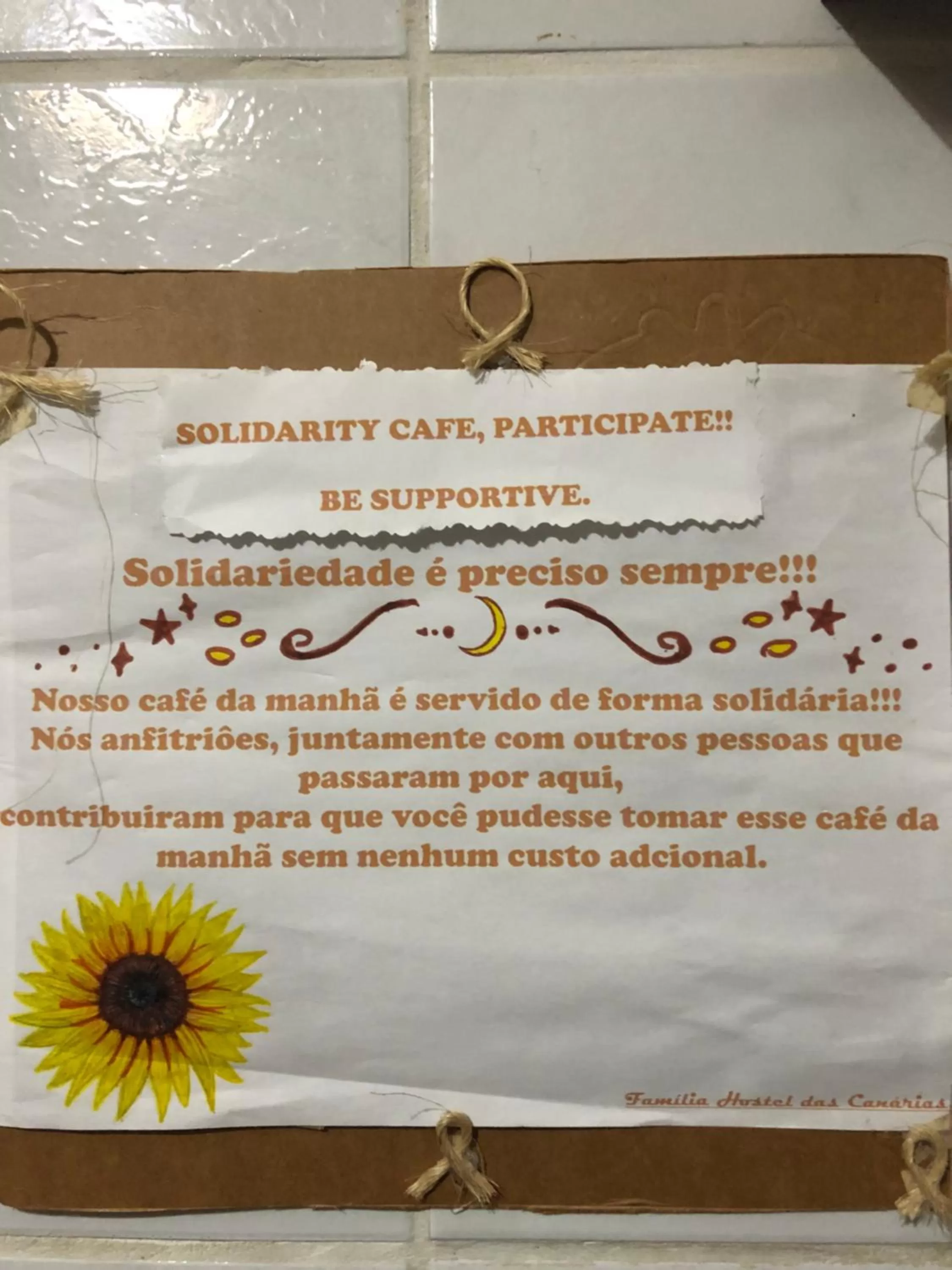 Certificate/Award in Hostel Das Canárias