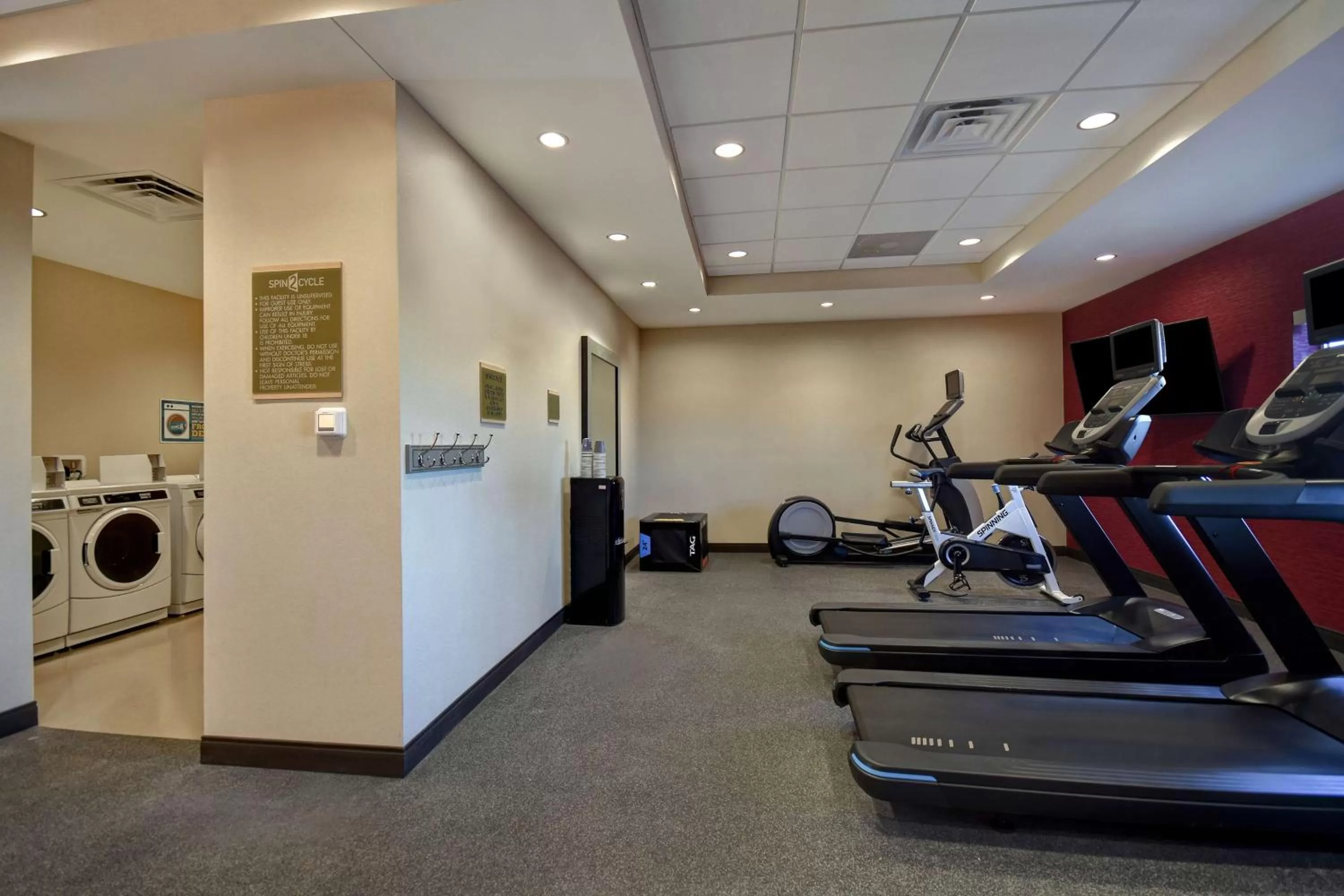 Fitness centre/facilities in Home2 Suites By Hilton Odessa