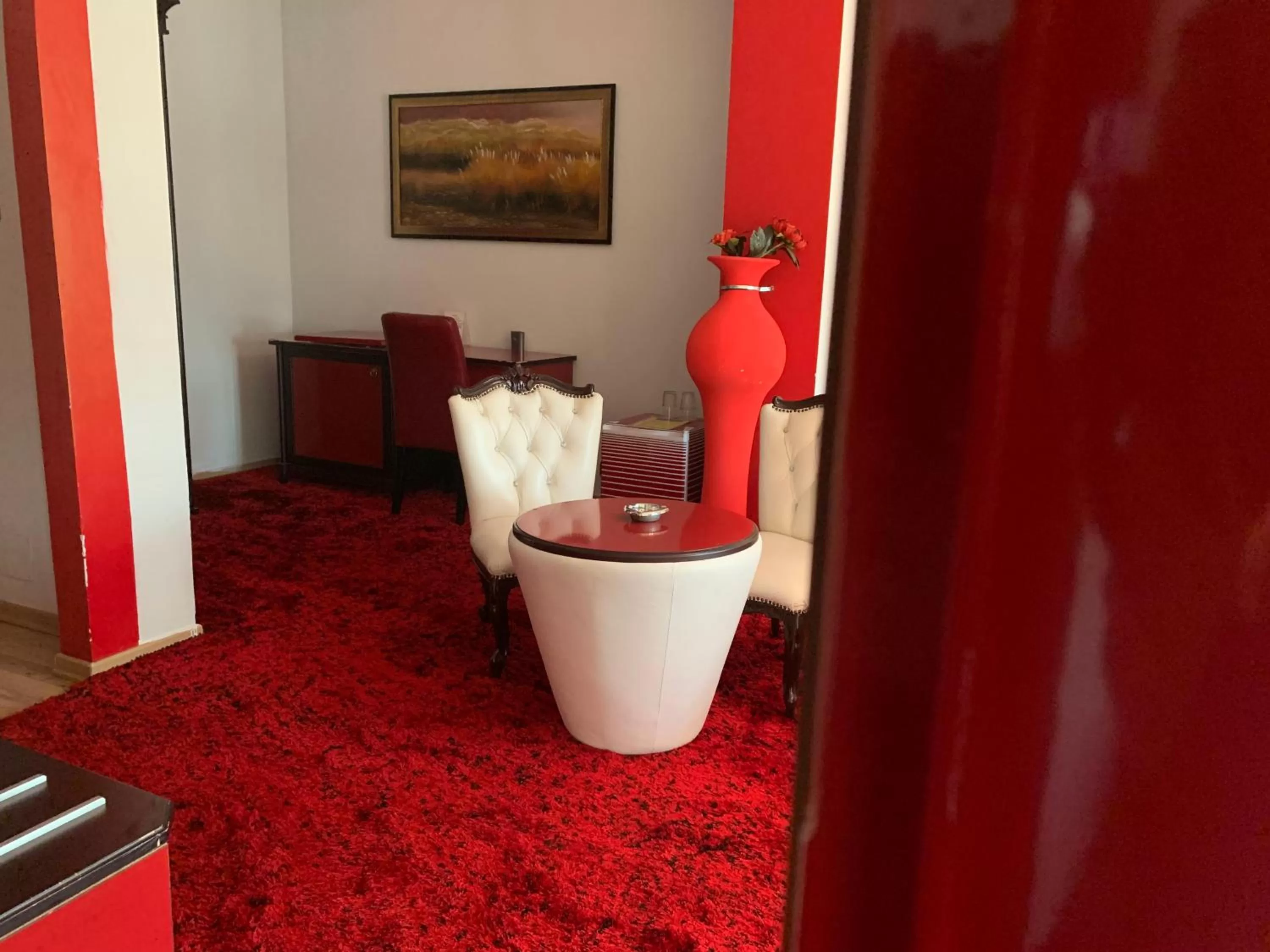 Seating area, Bathroom in Hotel Rosa Blu