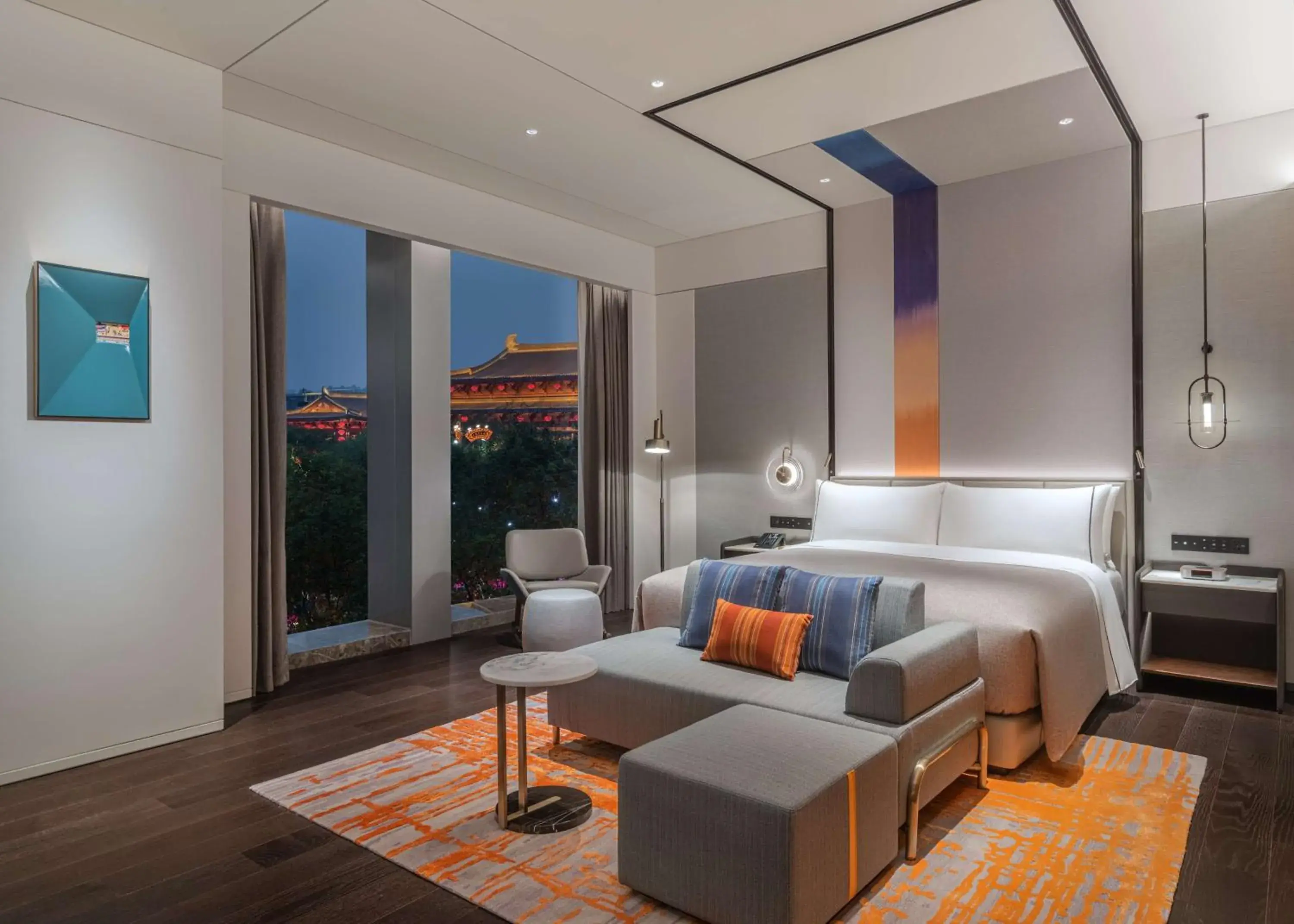 Grand King Room in Canopy by Hilton Xi'an Qujiang Grand King Room in Canopy by Hilton Xi'an Qujiang