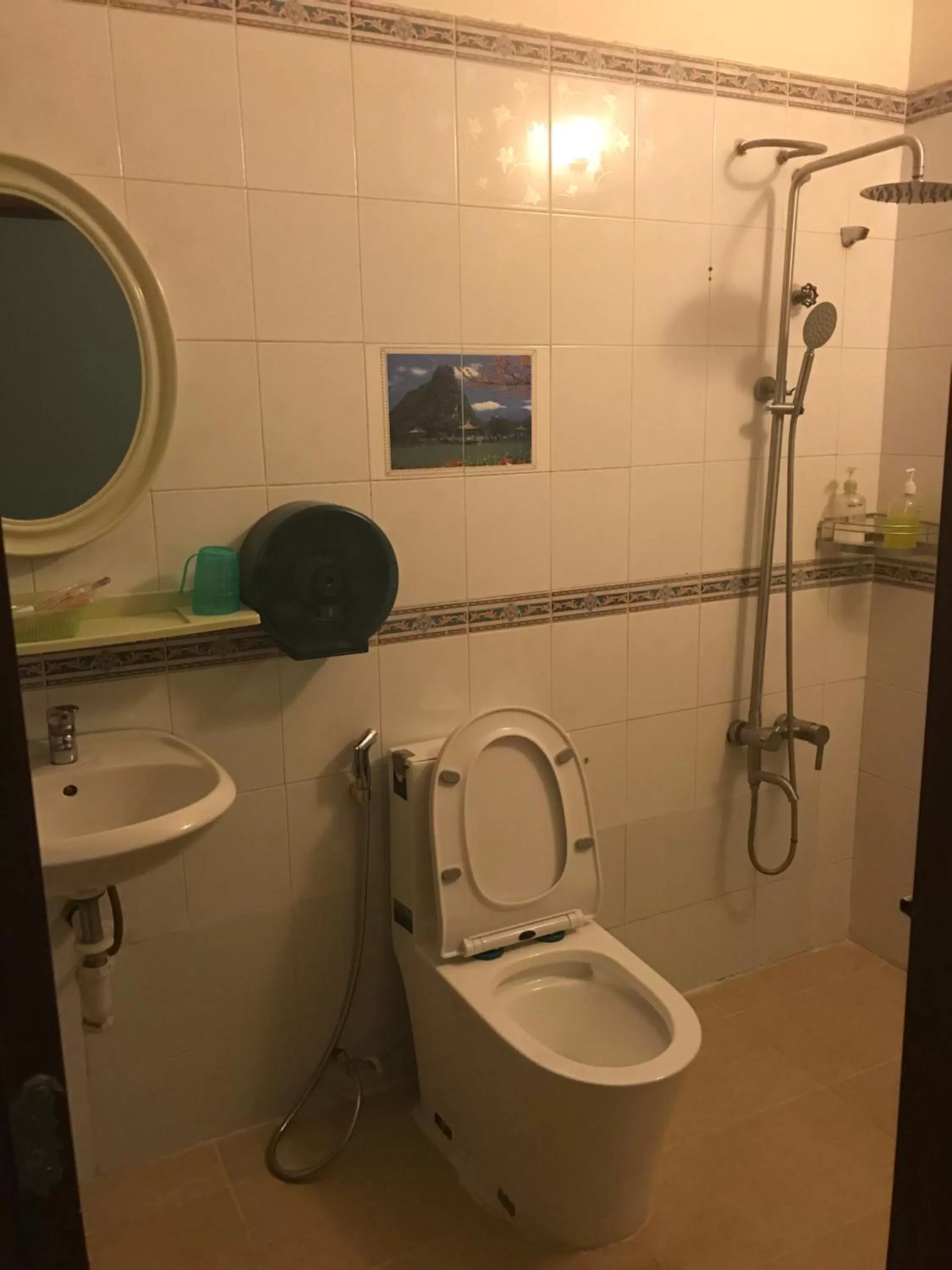 Bathroom in Bao Long Hotel