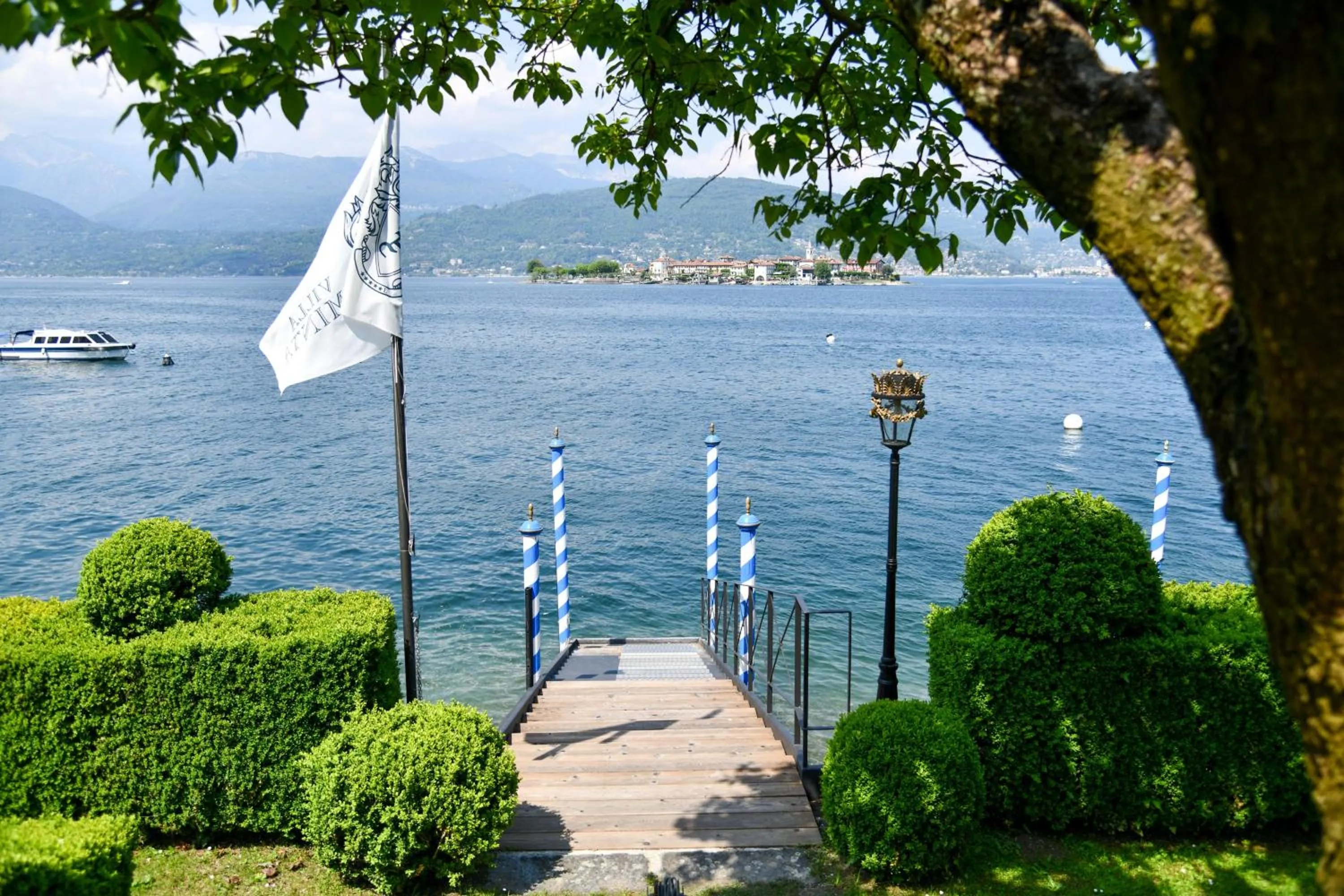 Lake view in Villa e Palazzo Aminta - A Leading Hotel of The World