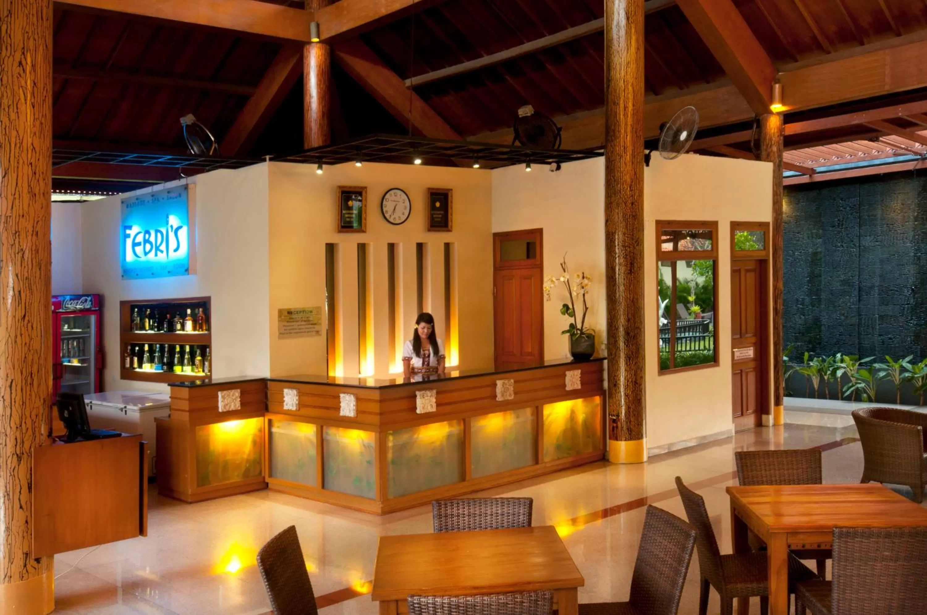 Lobby or reception in Febri's Hotel & Spa