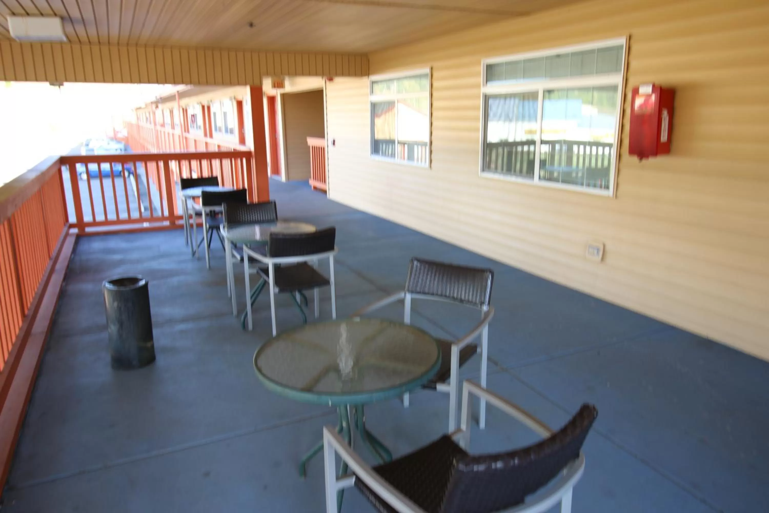 Balcony/Terrace in Rice Hill Inn