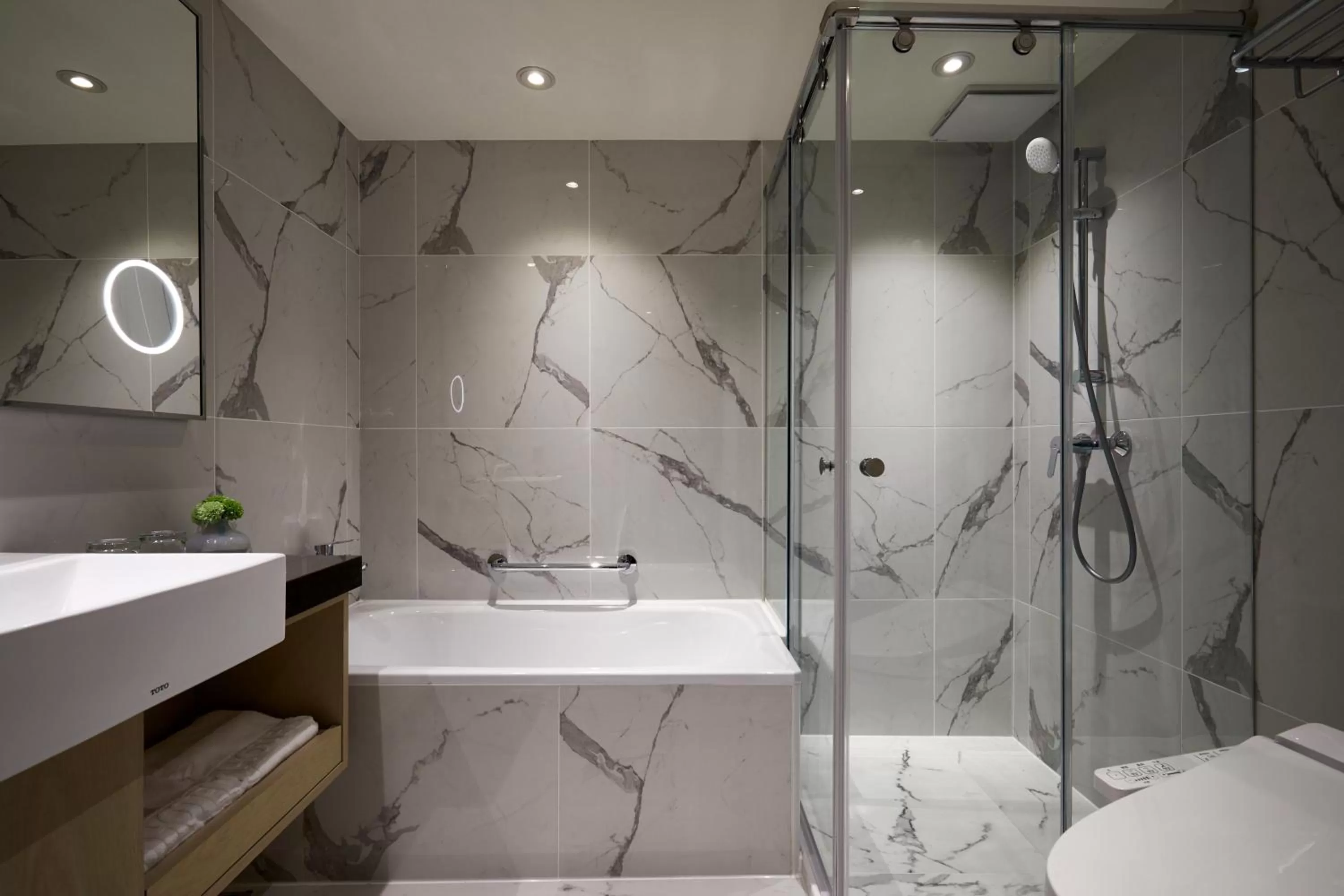 Bathroom in K Hotels Taipei Linsen