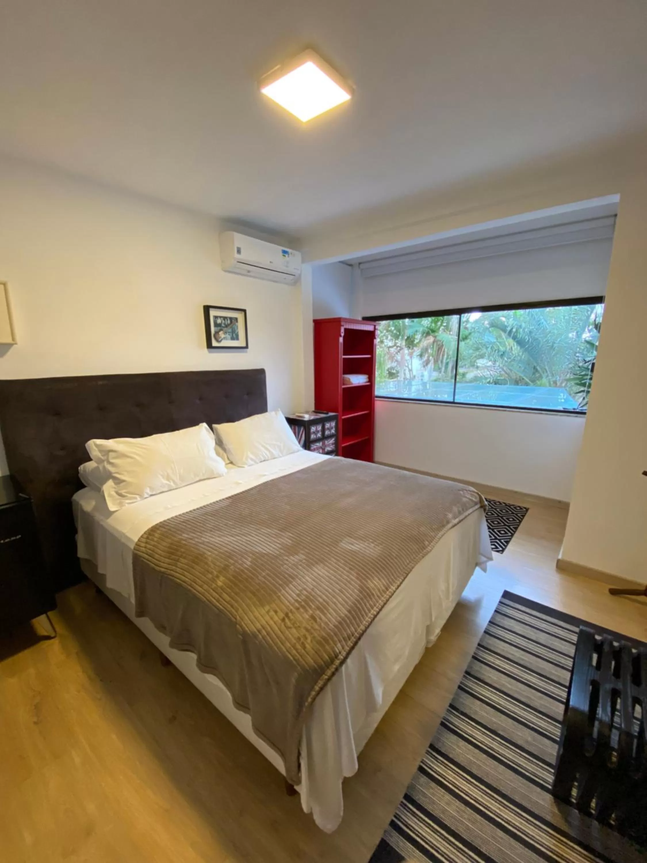 Bed in Pousada Casa da Praia