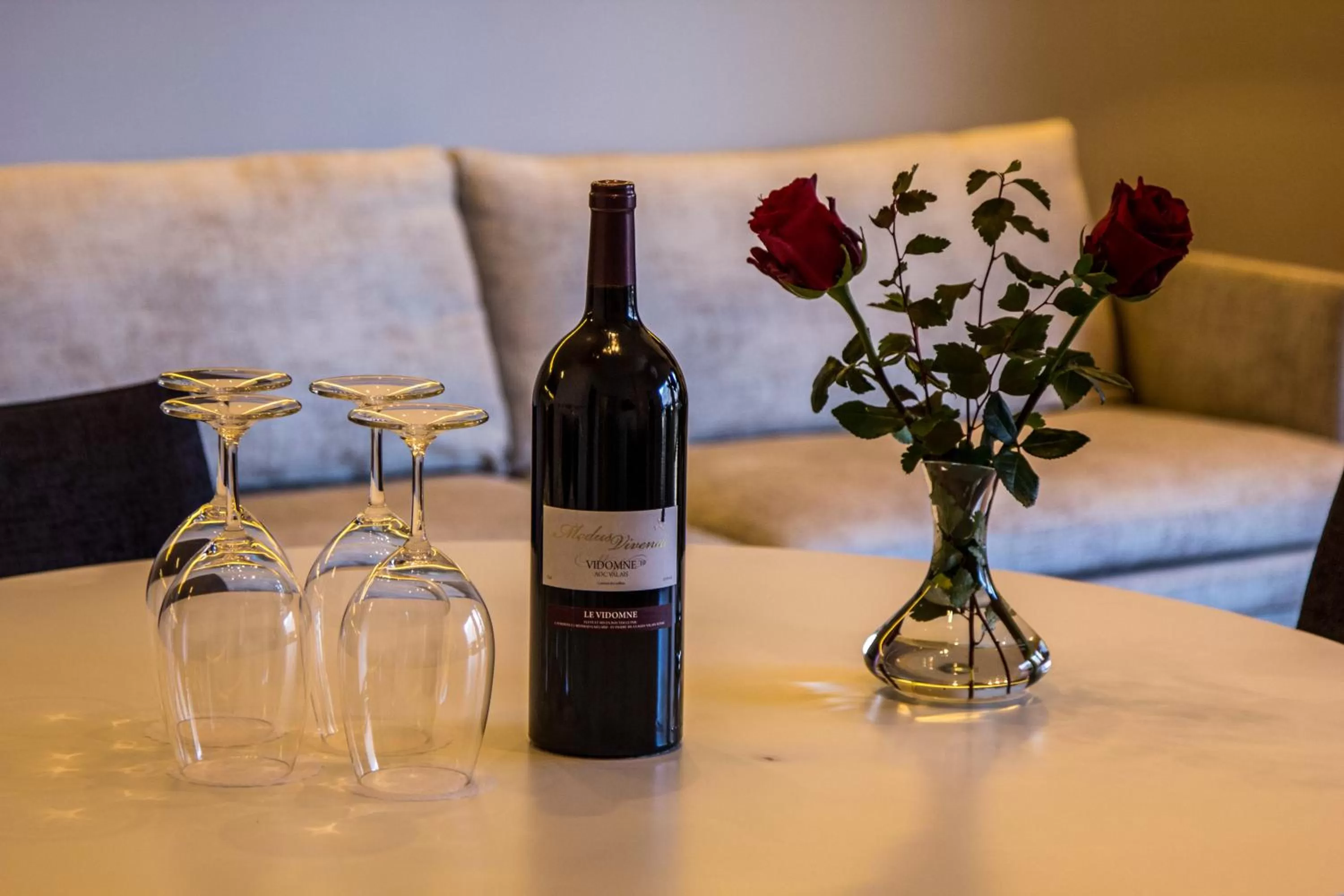 Seating area, Drinks in Waldhotel Fletschhorn Saas-Fee