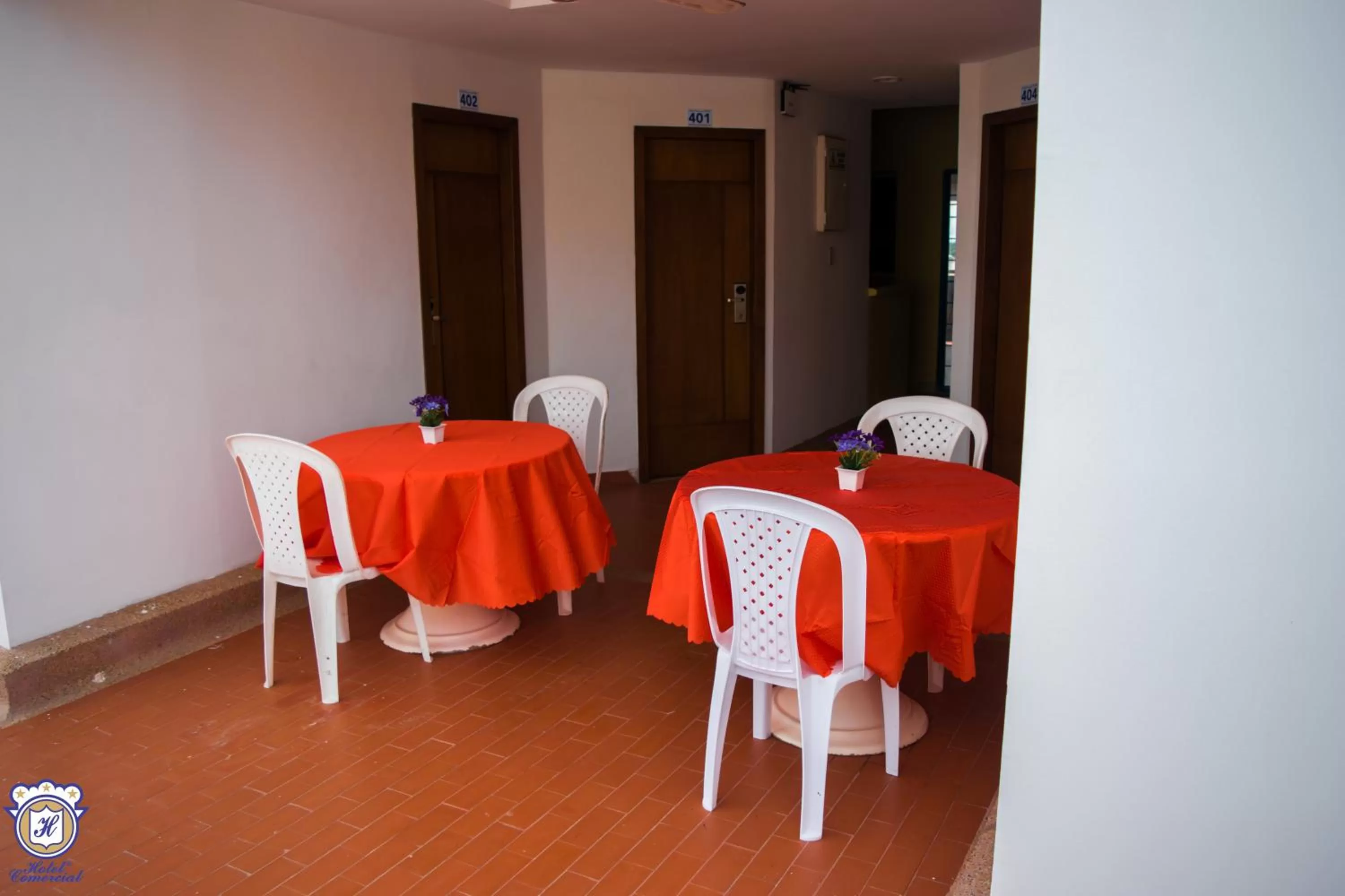 Dining area in Hotel Comercial