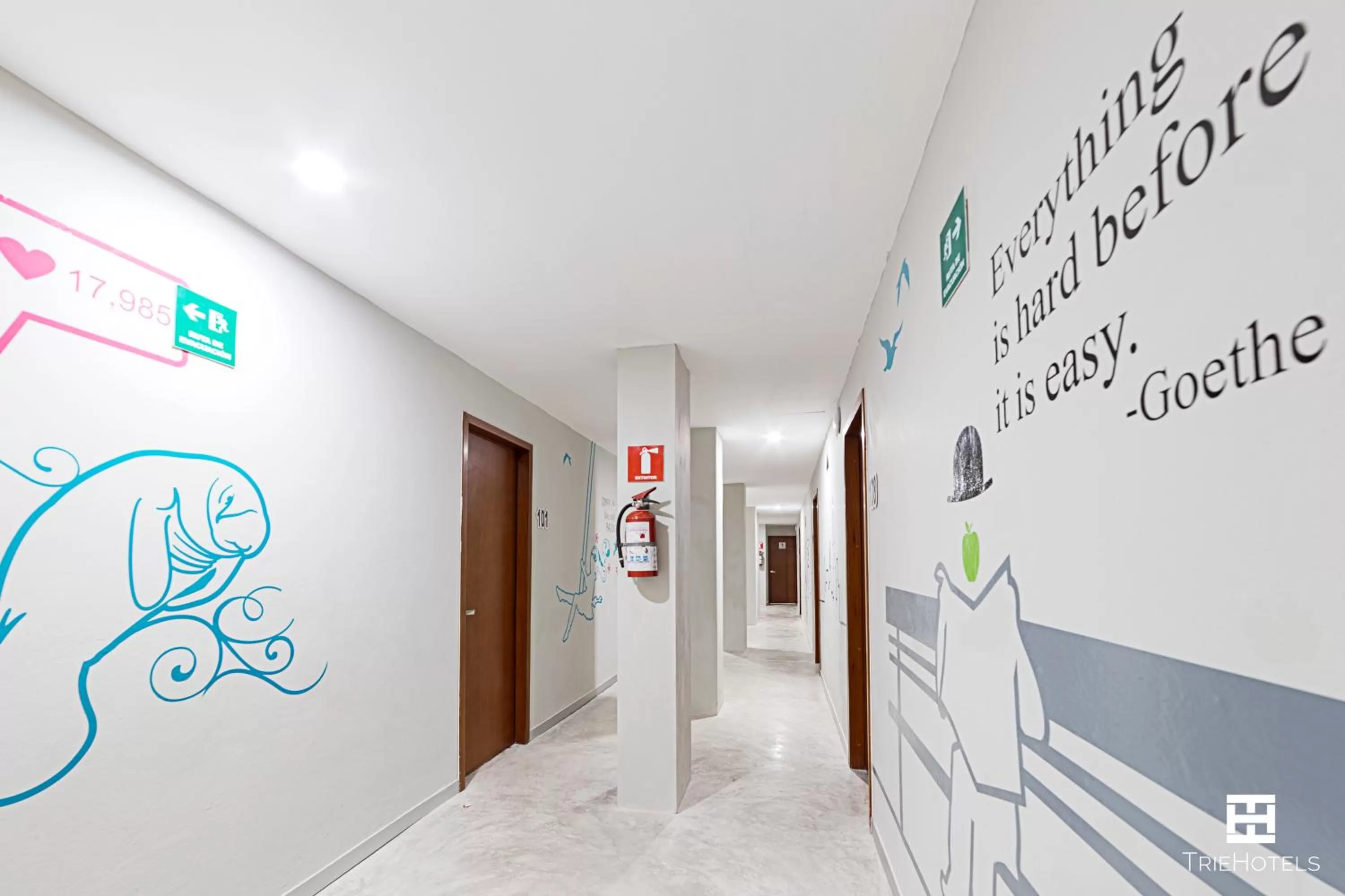 Decorative detail in Hotel Urban 101