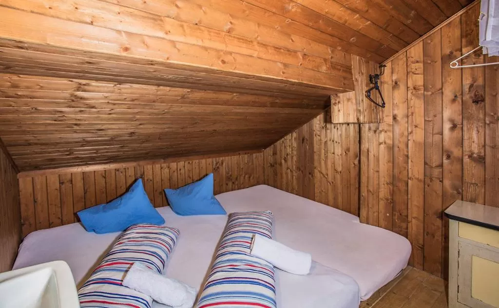Bed in Hocheckhuette On Top of the Kitzbuehel Hahnenkamm Mountain