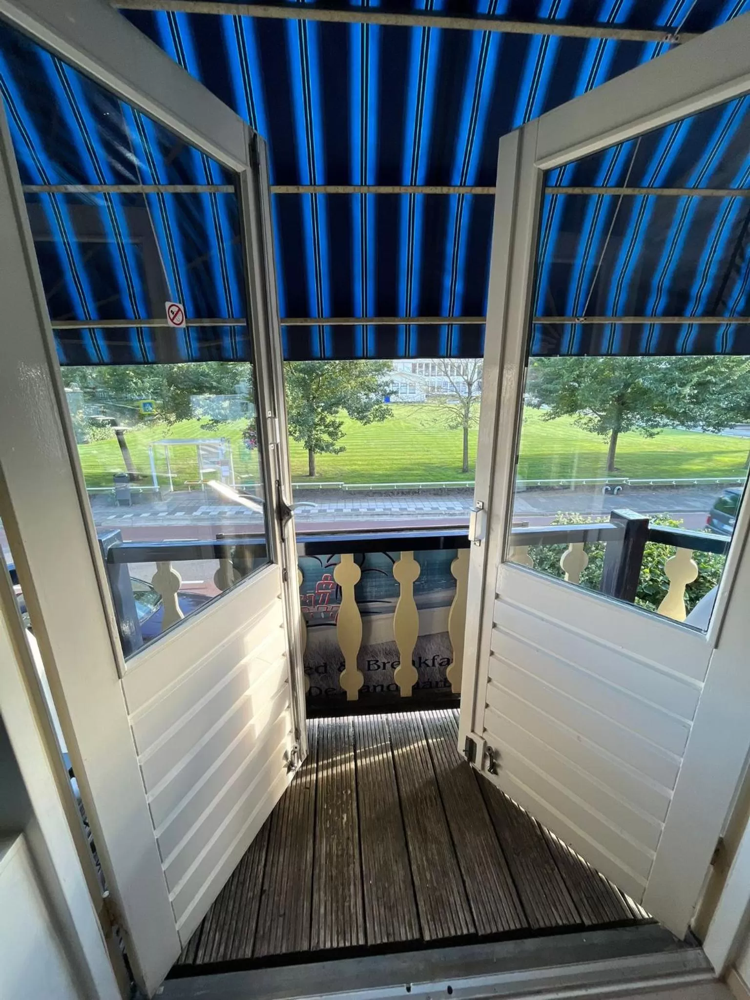 Balcony/Terrace in B&B de Zandtaart