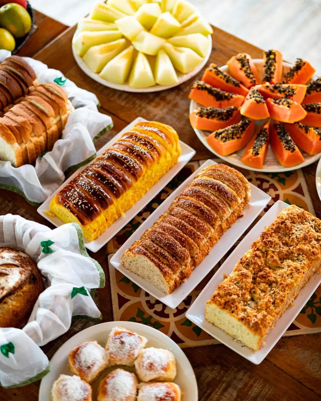 Breakfast in Pousada Eclipse Paraty