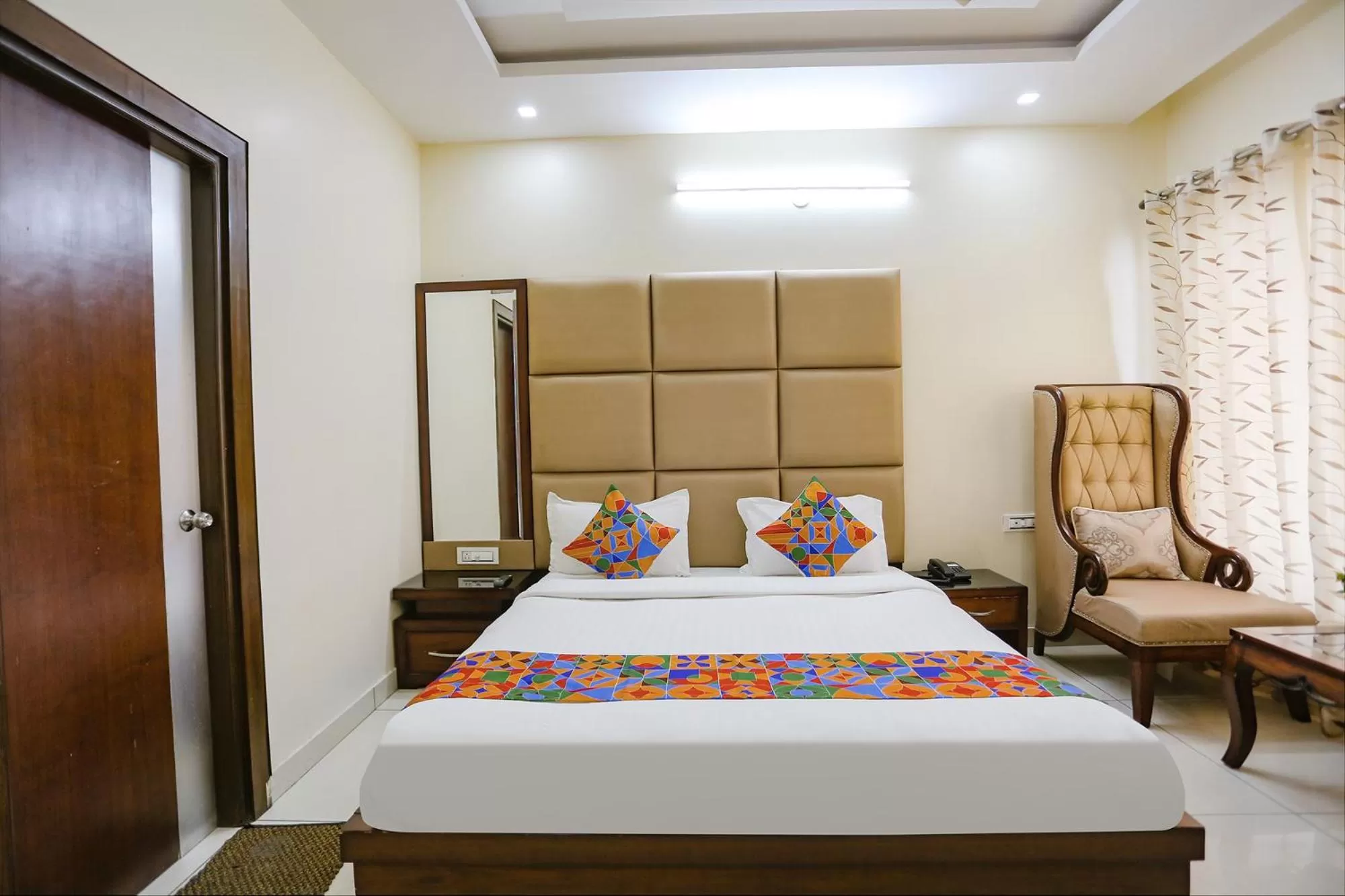 Bedroom, Bed in FabHotel Winter Line Inn