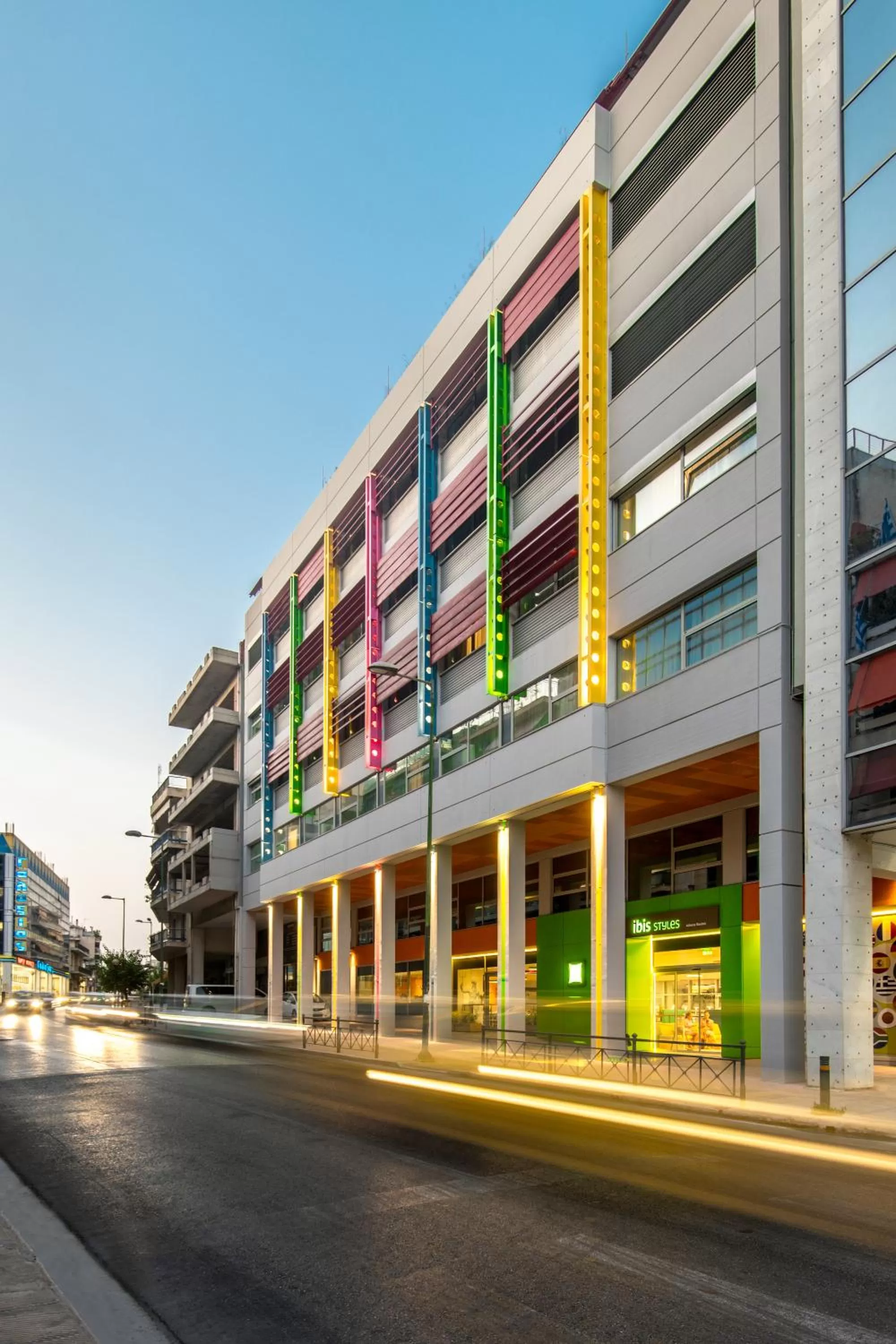 Facade/entrance in ibis Styles Athens Routes