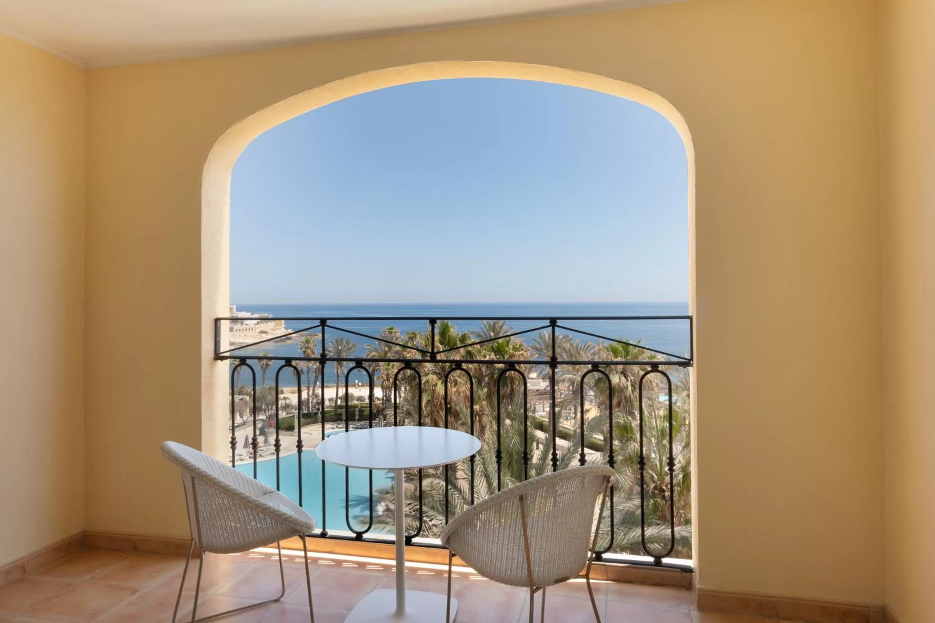 View (from property/room) in Hilton Malta