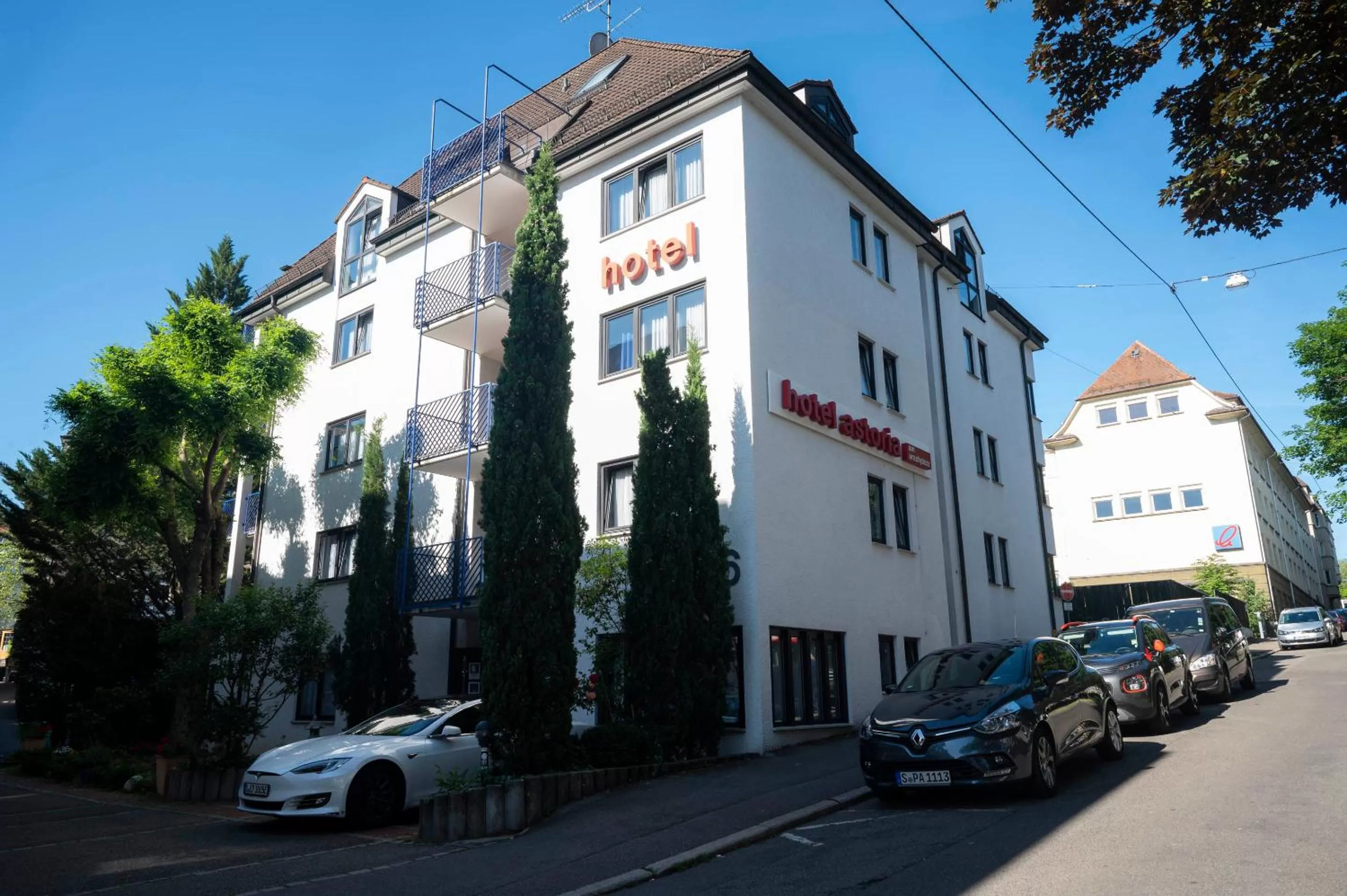 Property building in Hotel Astoria am Urachplatz