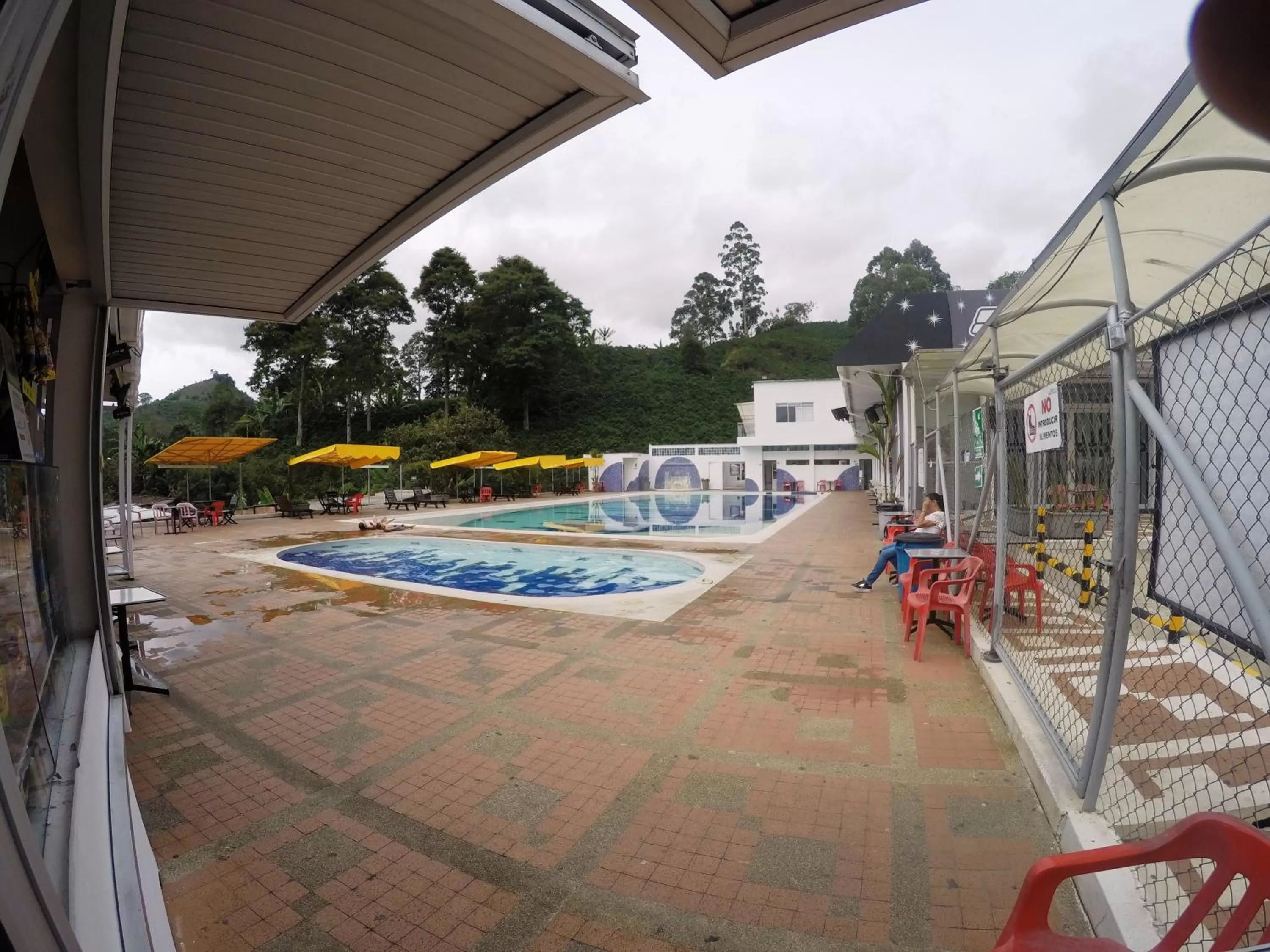 Staff, Swimming Pool in Sky Club Eco Hotel
