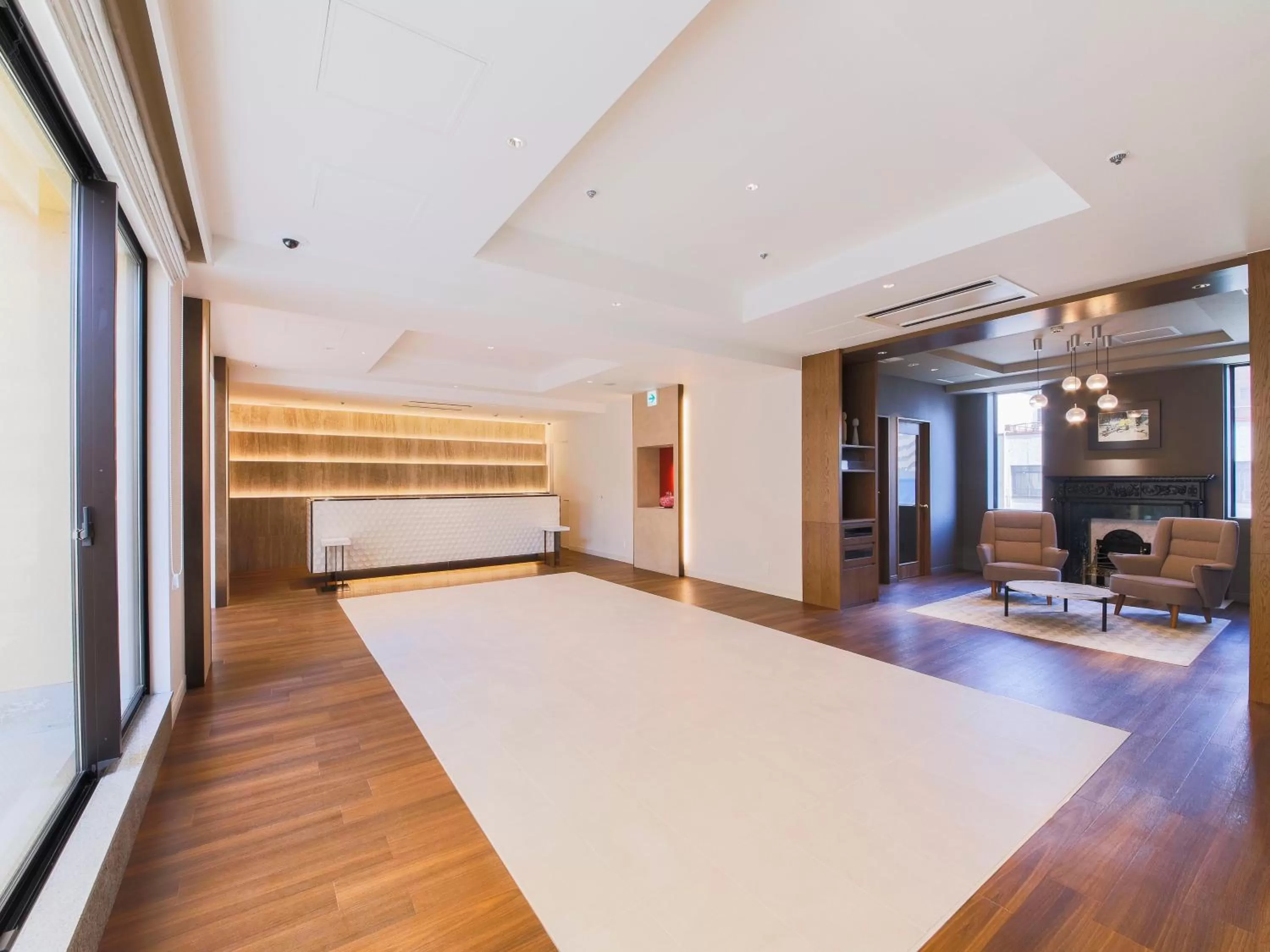 Lobby or reception, Bed in HOTEL MYSTAYS Aomori Station