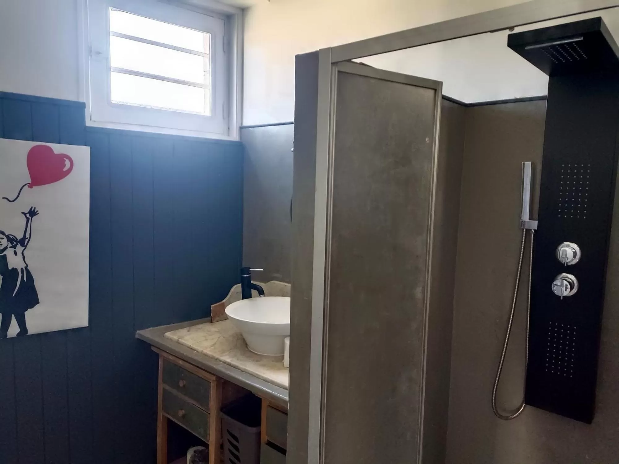 Bathroom in Le Magnolia, chambre d'hôte au calme