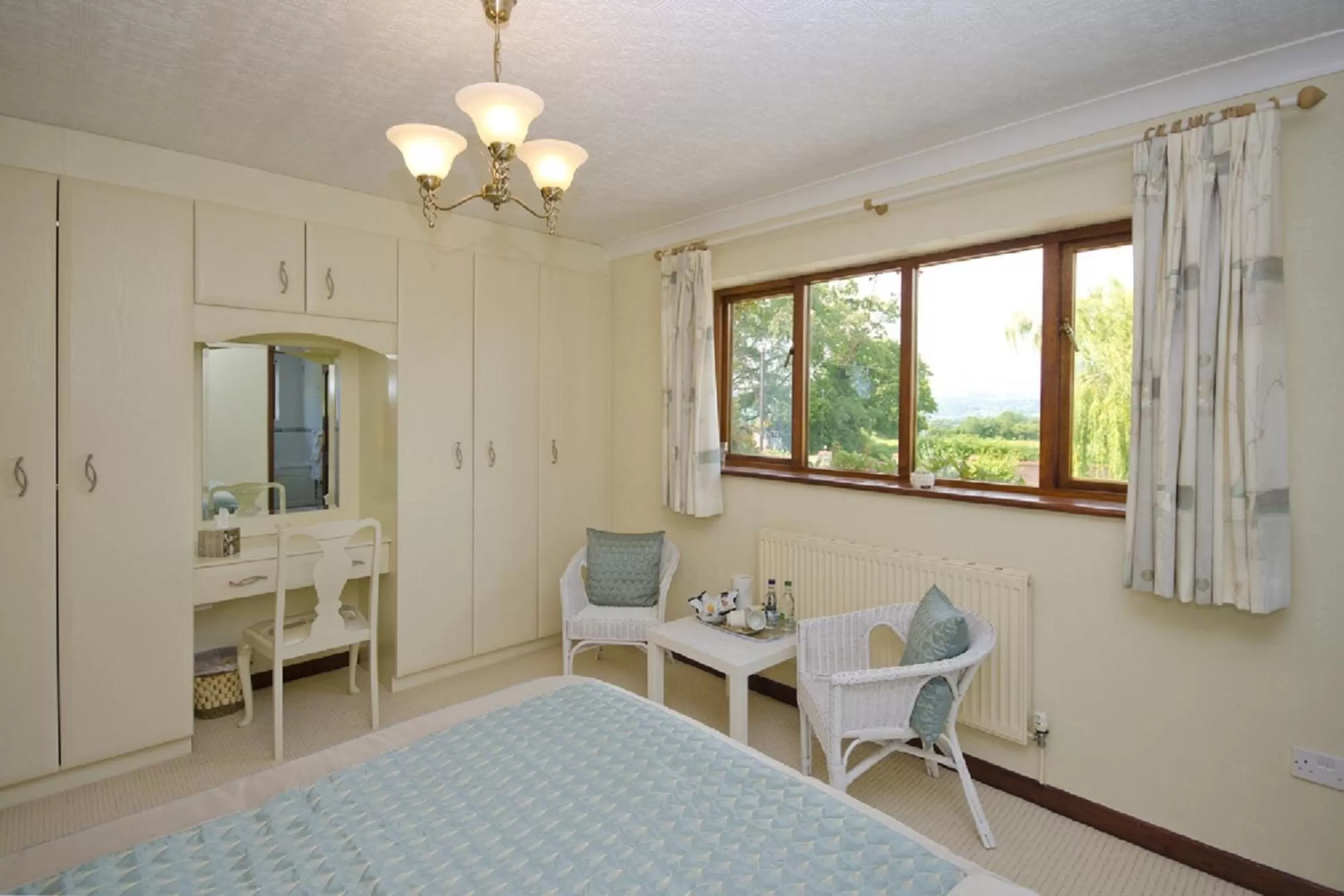 Bedroom, Bed in Tall Trees