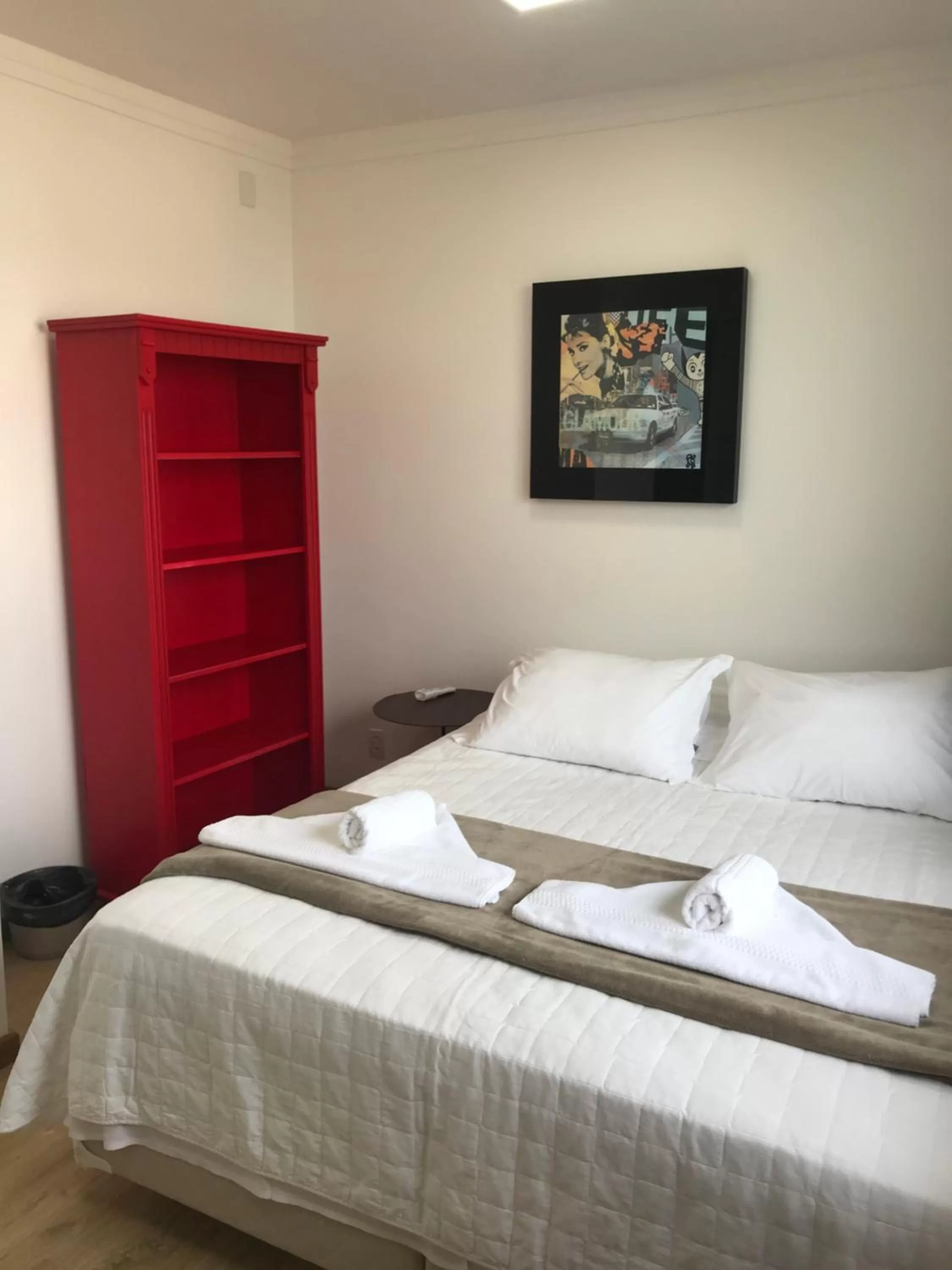 Bed in Pousada Casa da Praia