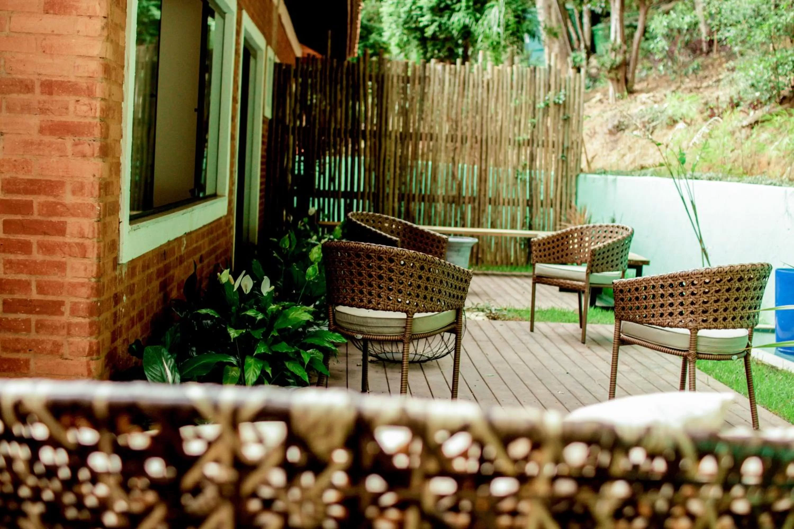 Garden in Pousada Santa Thereza