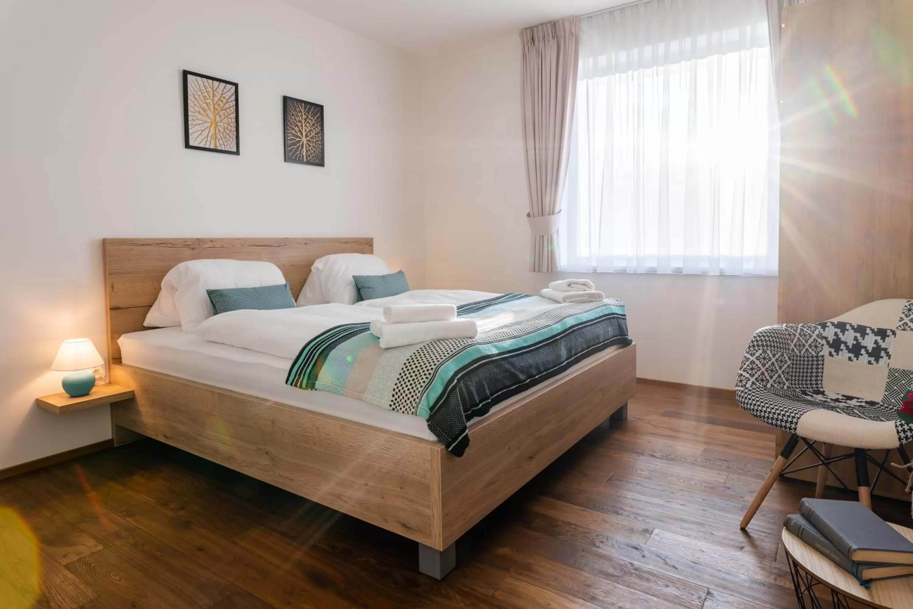 Bedroom, Bed in Resort Vrchlabí